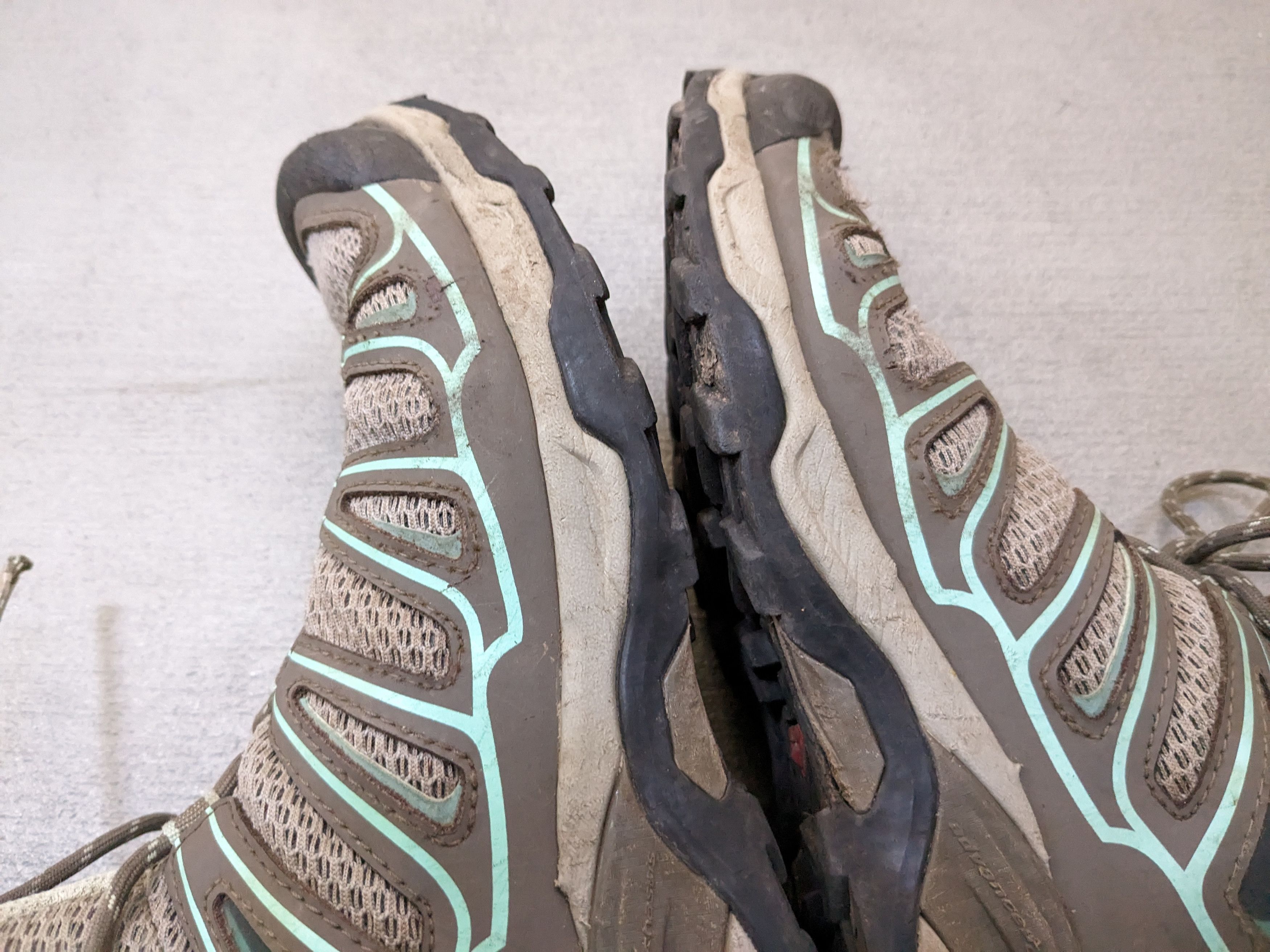 Salomon Salomon X Ultra Hiking Boots 8.5 Gray Green Gore-tex Size US 8.5 / EU 41-42 - 5 Thumbnail