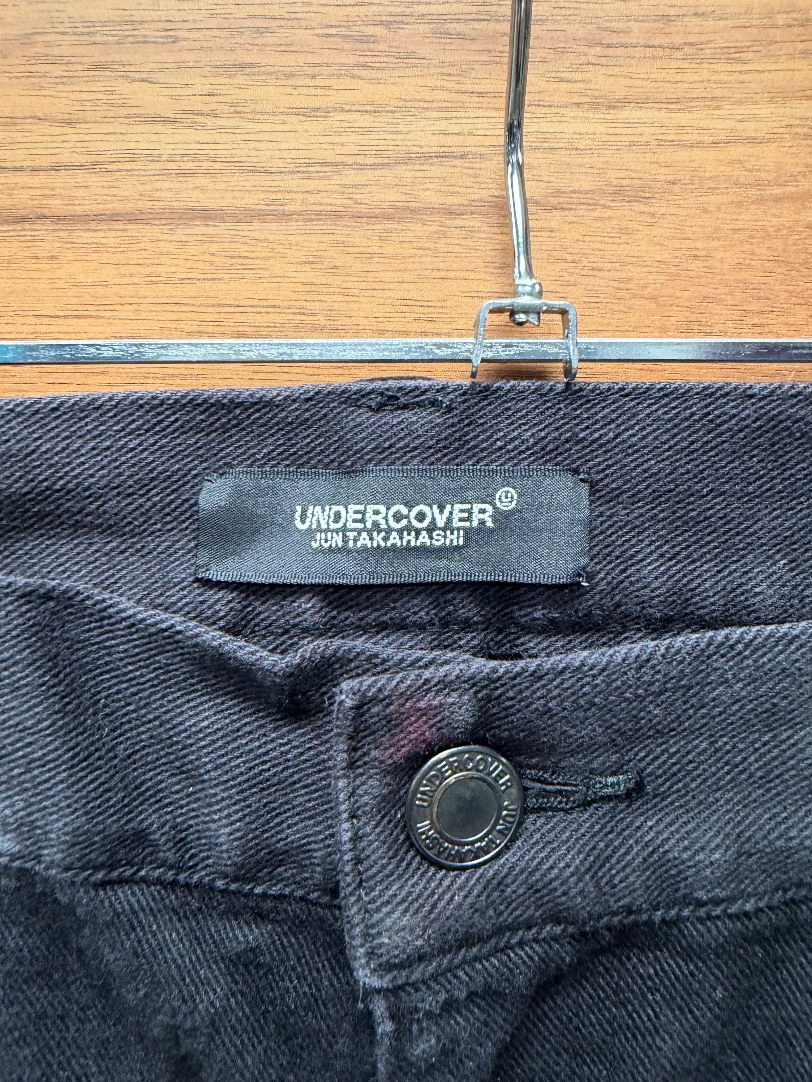 Undercover SS2015 Undercover ‘Psychocandy’ Text Print Grey Skinny Denim Size US 30 / EU 46 - 3 Thumbnail