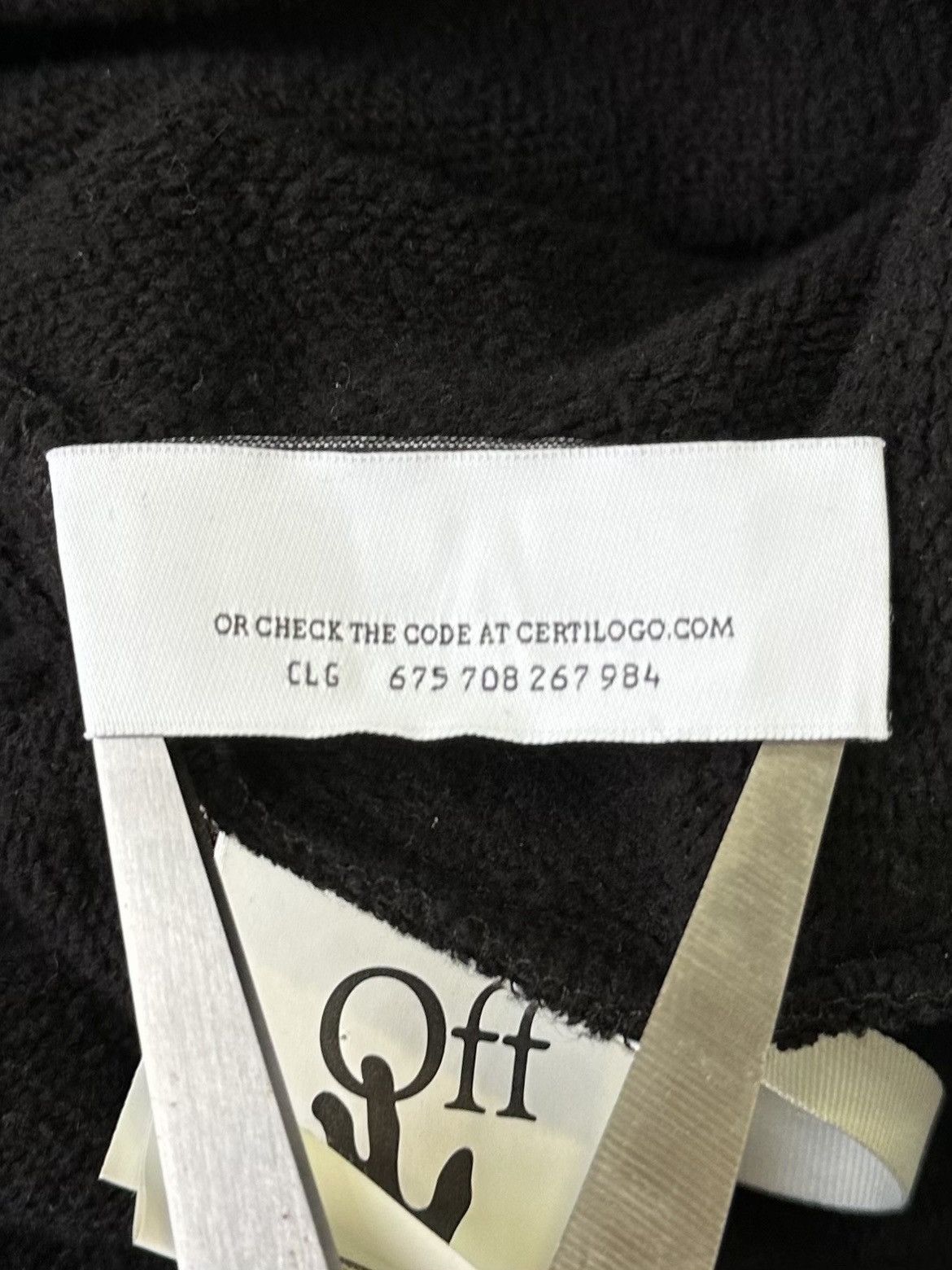 Off-White Off-White Degrade Thund Skate Hoodie – Size L Size US L / EU 52-54 / 3 - 13 Thumbnail
