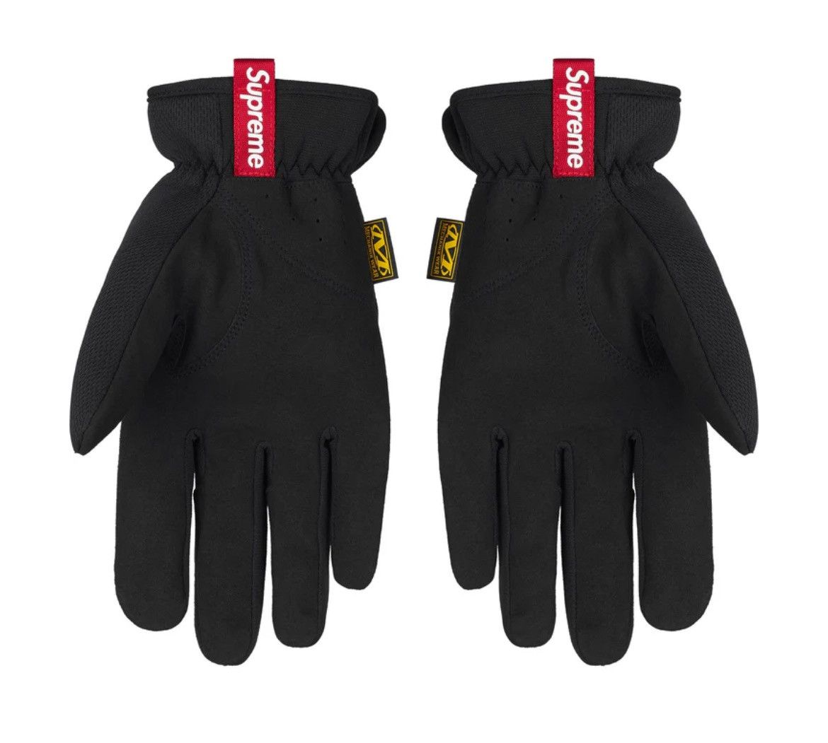 MLB × Supreme Supreme Mechanix MLB Chicago White Sox Gloves Black FW25 Size ONE SIZE - 2 Thumbnail