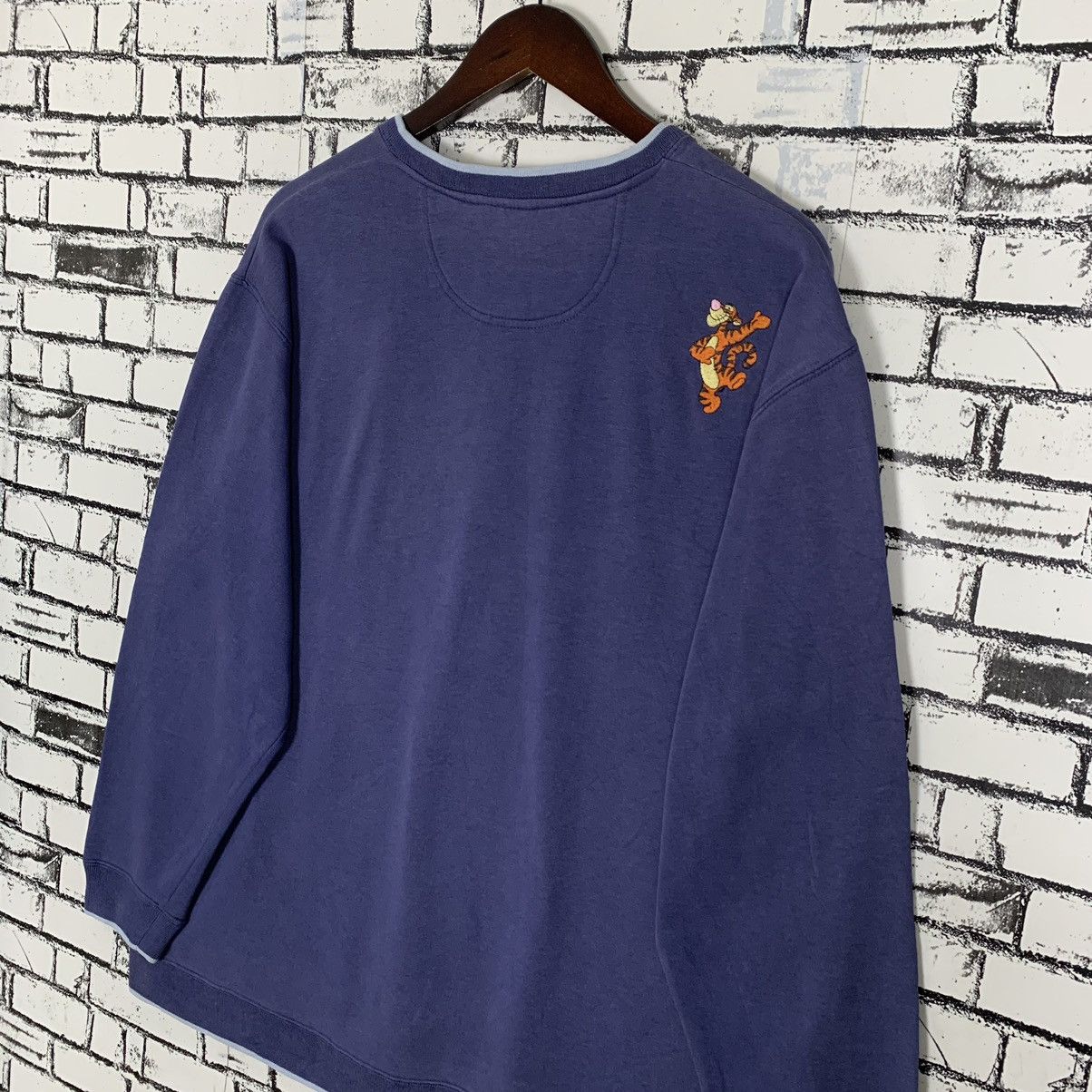 Cartoon Network × Disney × Vintage Vintage Disney Pooh Unlimited Tiger Embroidered Sweatshirt Size XL / US 12-14 / IT 48-50 - 9 Thumbnail