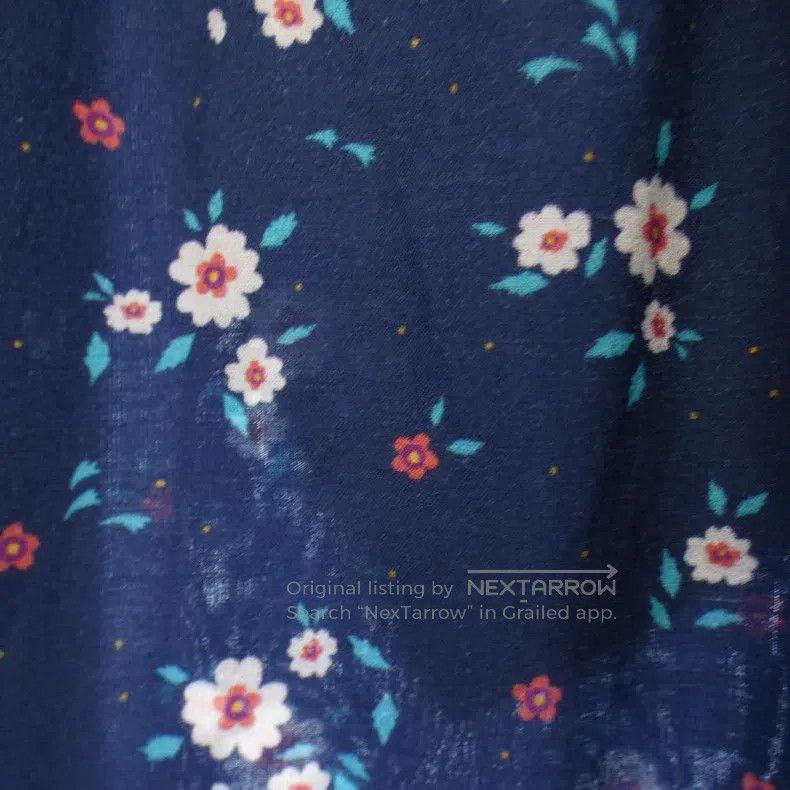 Comme des Garcons Comme Des Garcons size S Floral print half skirt Size 22" - 5 Thumbnail
