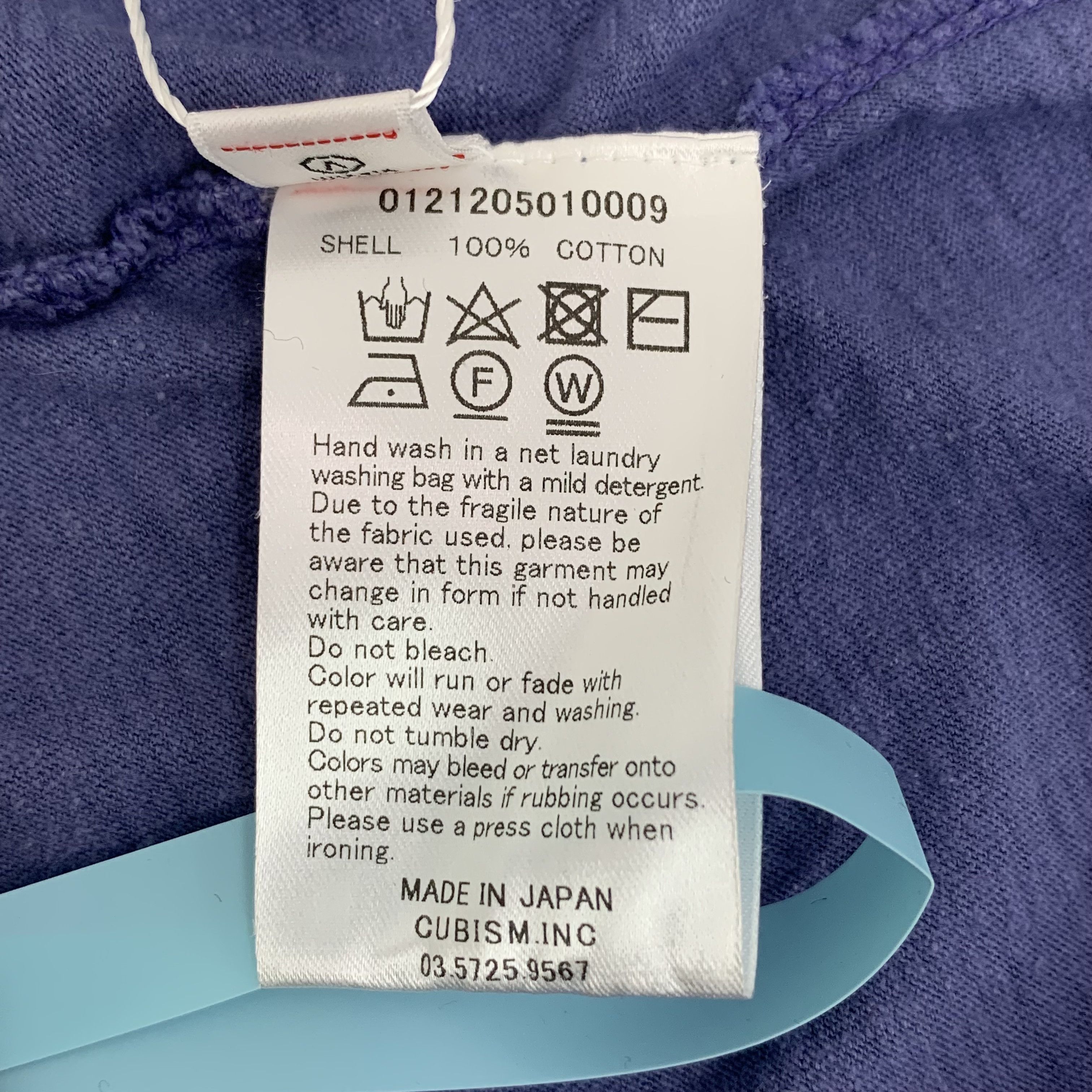 Visvim Visvim Distressed Cotton Tee (Size L) Size US L / EU 52-54 / 3 - 7 Thumbnail