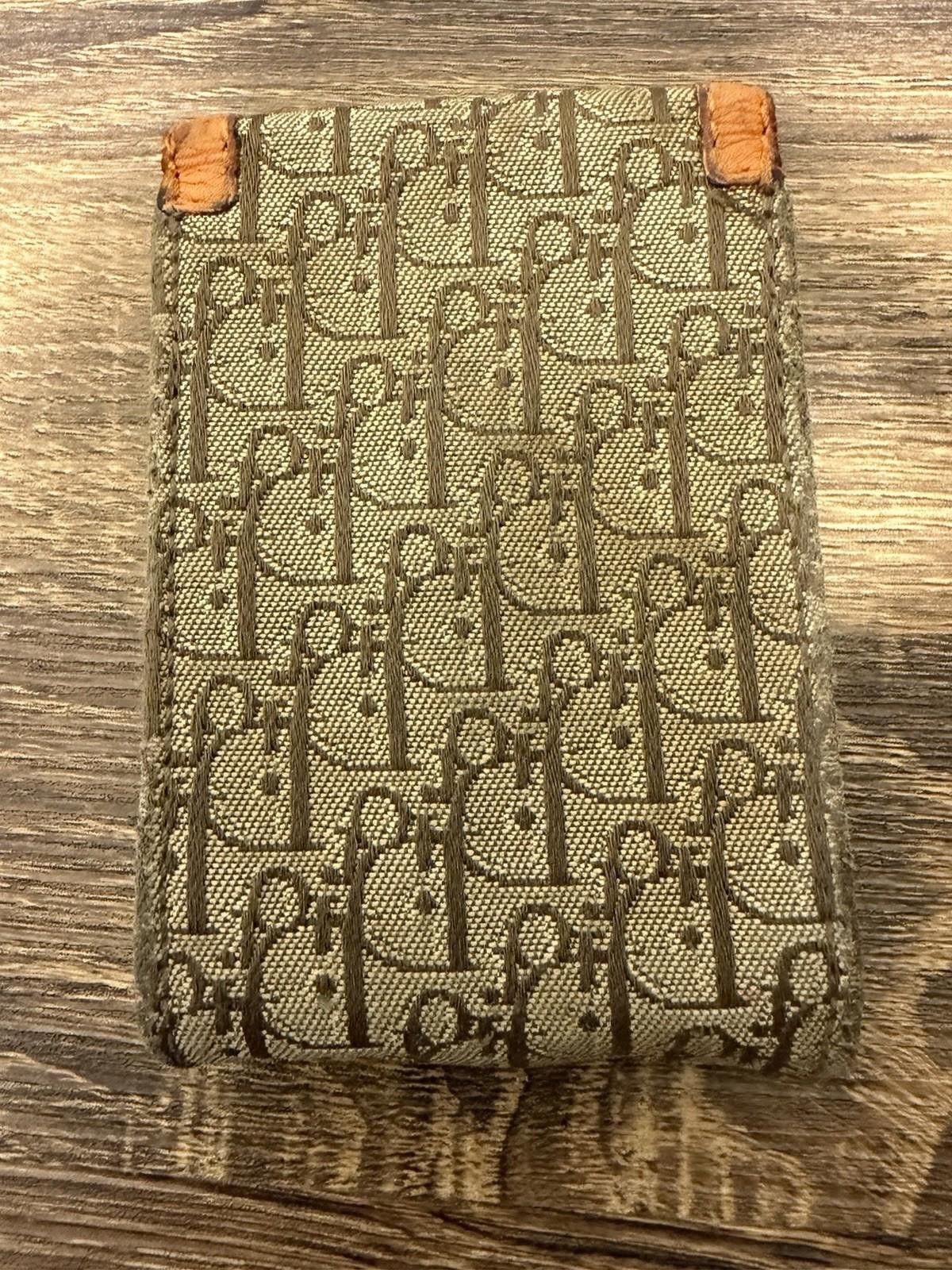 Dior Vintage Christian Dior Sturdy Canvas Leather Cigarette Case Size ONE SIZE - 6 Thumbnail