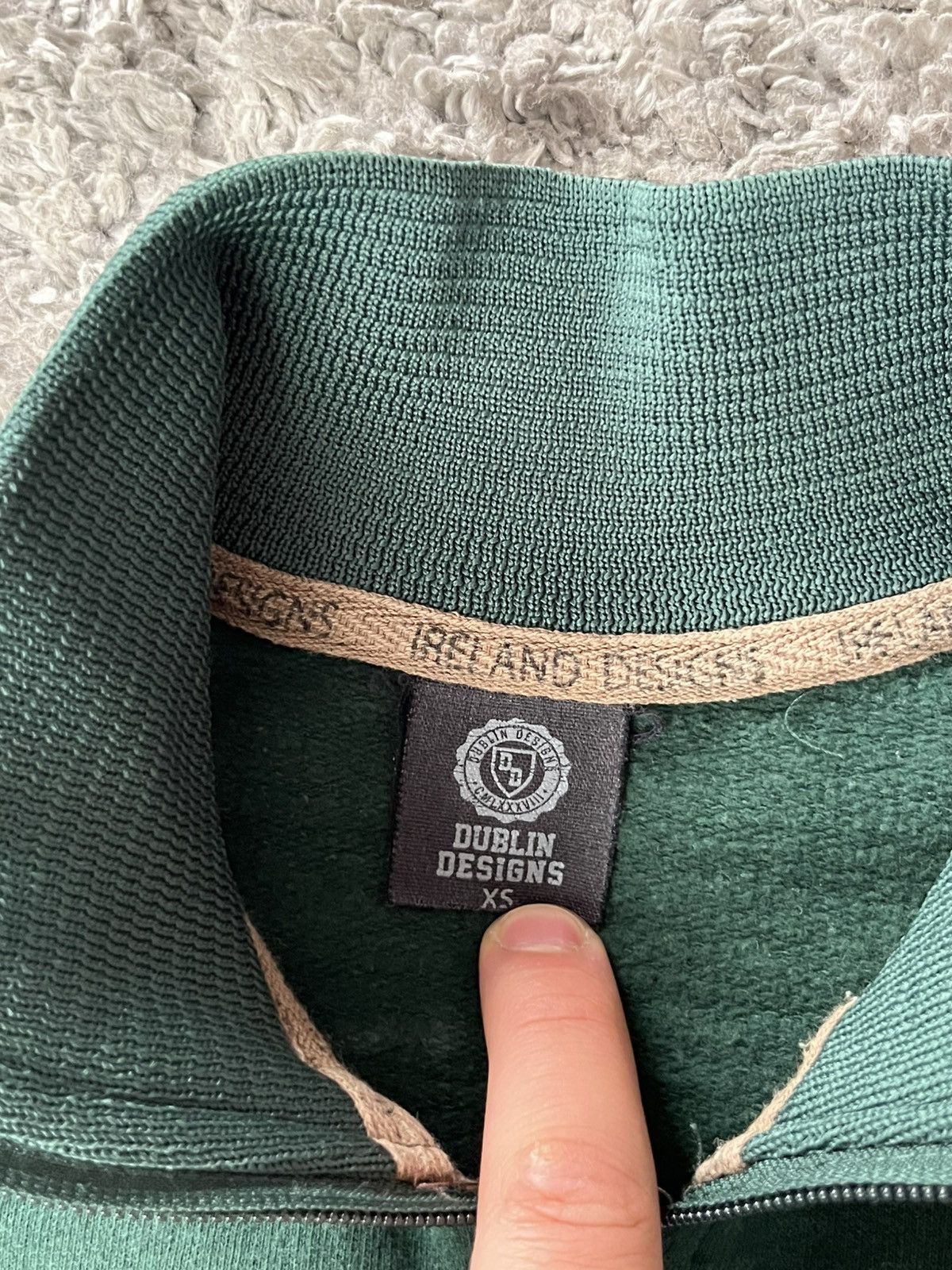 Vintage Vintage Zip Dublin Ireland 🇮🇪 Streetwear Size US XS / EU 42 / 0 - 6 Thumbnail