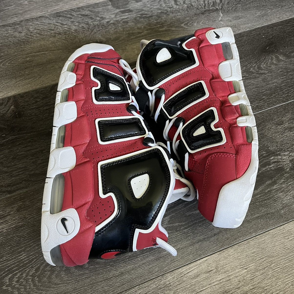 Nike Nike Air More Uptempo Bulls Retro Varsity Red Hoops Pack 10 Size US 10 / EU 43 - 2 Thumbnail