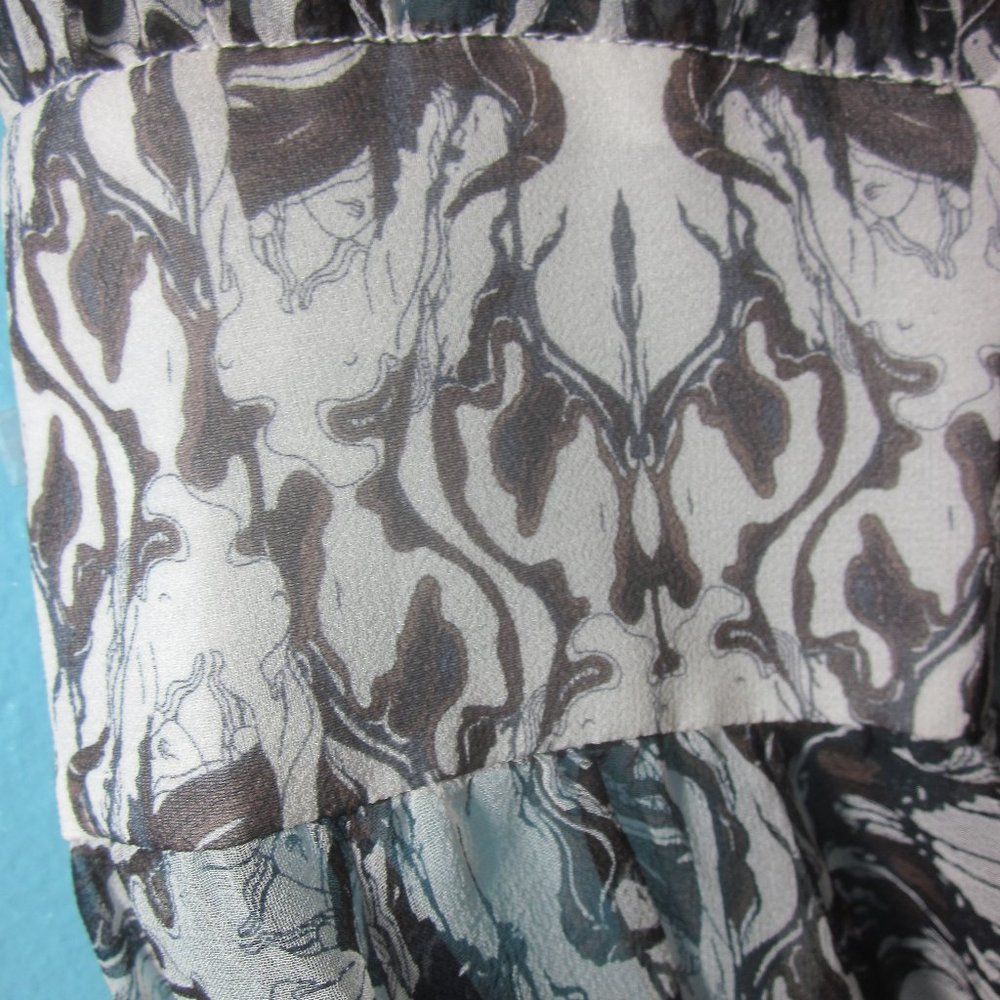 Thomas Wylde Thomas Wylde Silk Naked Woman Blouse Size S Size S / US 4 / IT 40 - 9 Thumbnail