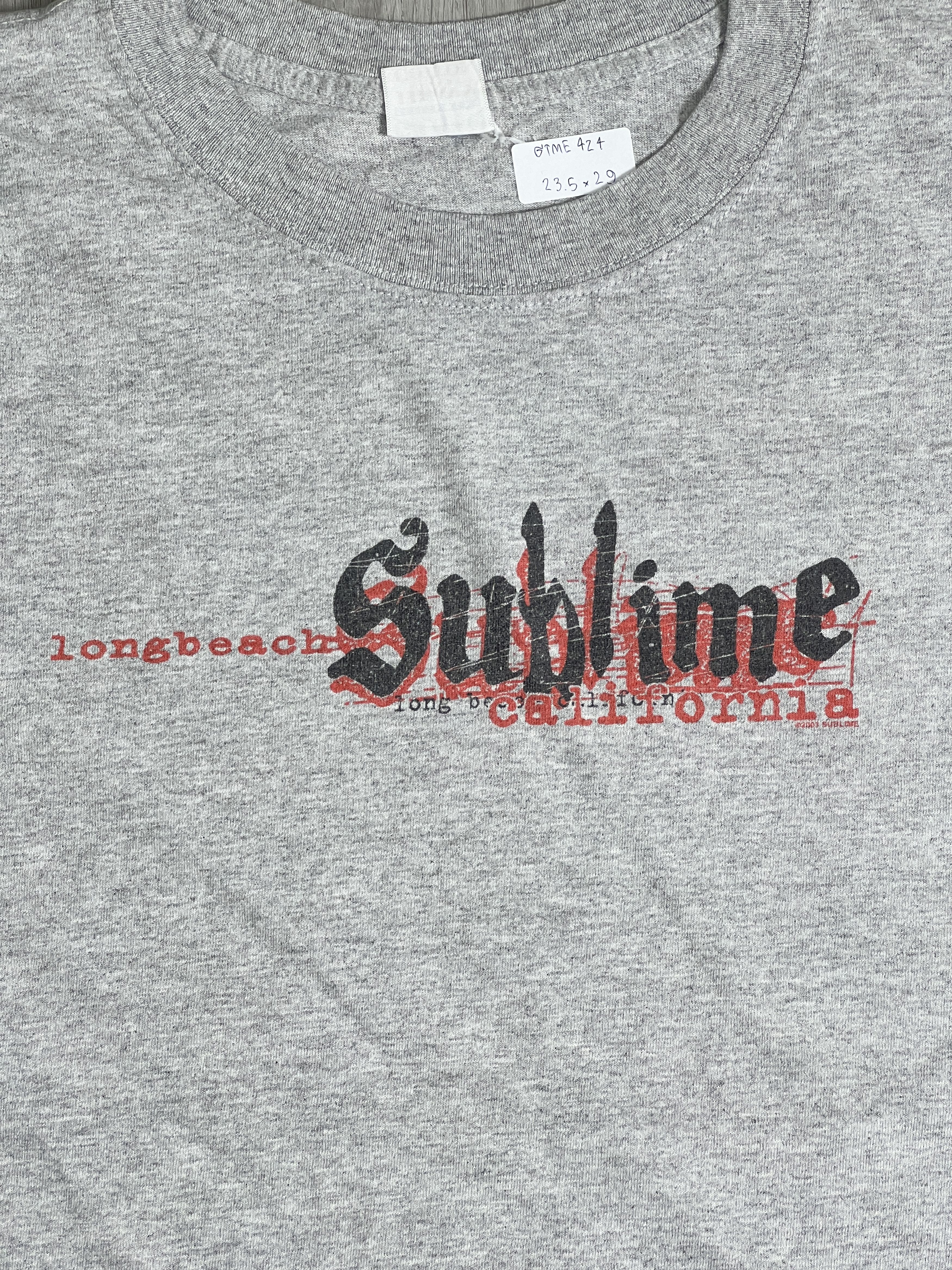 Band Tees Vintage Sublime Long Beach, CA Band Tee GTME424 Size US XL / EU 56 / 4 - 2 Thumbnail