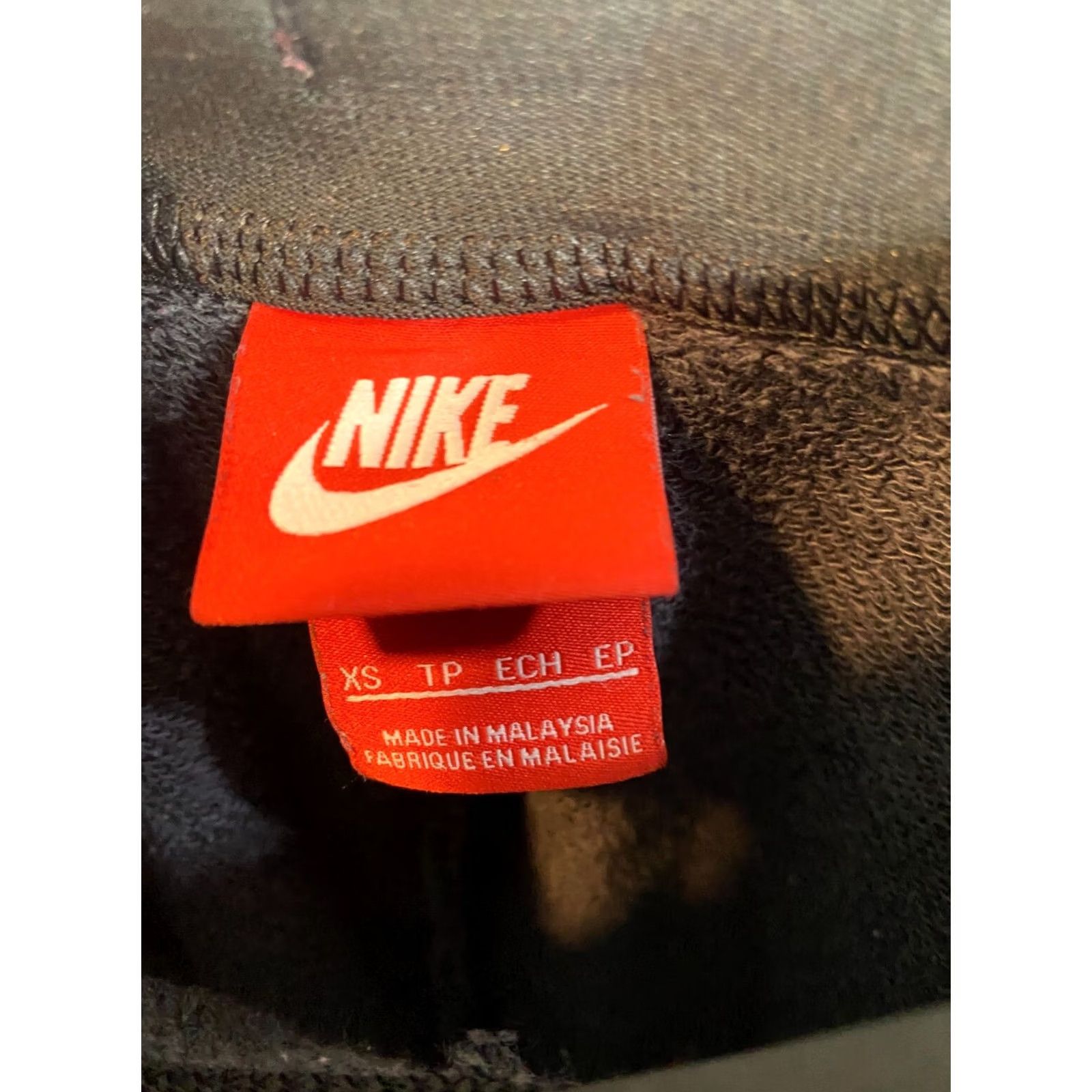 Nike Nike Womens Fleece Jogger Pants Black XS Modern 843007-010 Regular Tapered Inseam 27in Jogger Casual Activewear Pants Womens Black XS Nike Size 26" / US 2 / IT 38 - 4 Thumbnail