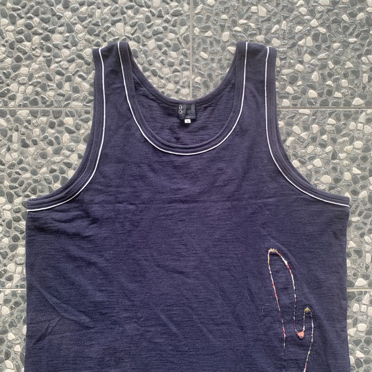 Designer × Japanese Brand × Takeo Kikuchi TAKEO KIKUCHI TANK TOP VERY RARE 💦 Size US L / EU 52-54 / 3 - 3 Thumbnail