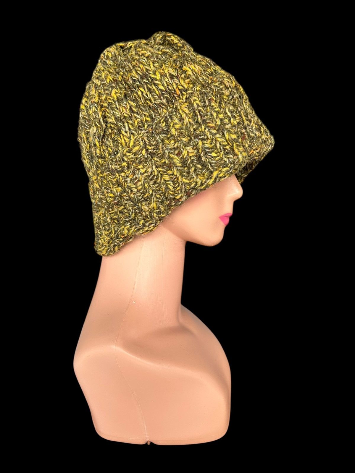 Kapital Crochet Knitted Handmade big Beanie Hats Size ONE SIZE - 4 Thumbnail