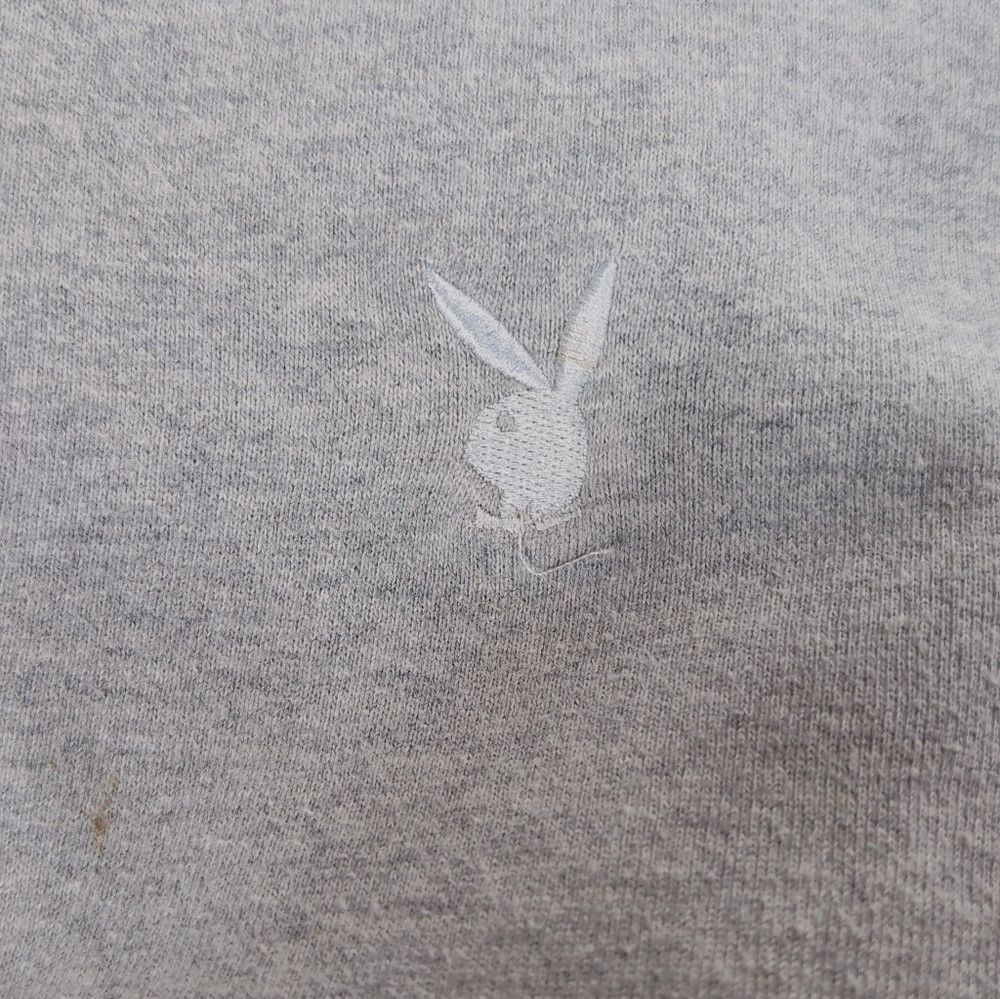 Pacsun × Playboy PLAYBOY X Pacsun Sz M Gray and Black Hoodie Sweatshirt with Size US M / EU 48-50 / 2 - 6 Thumbnail