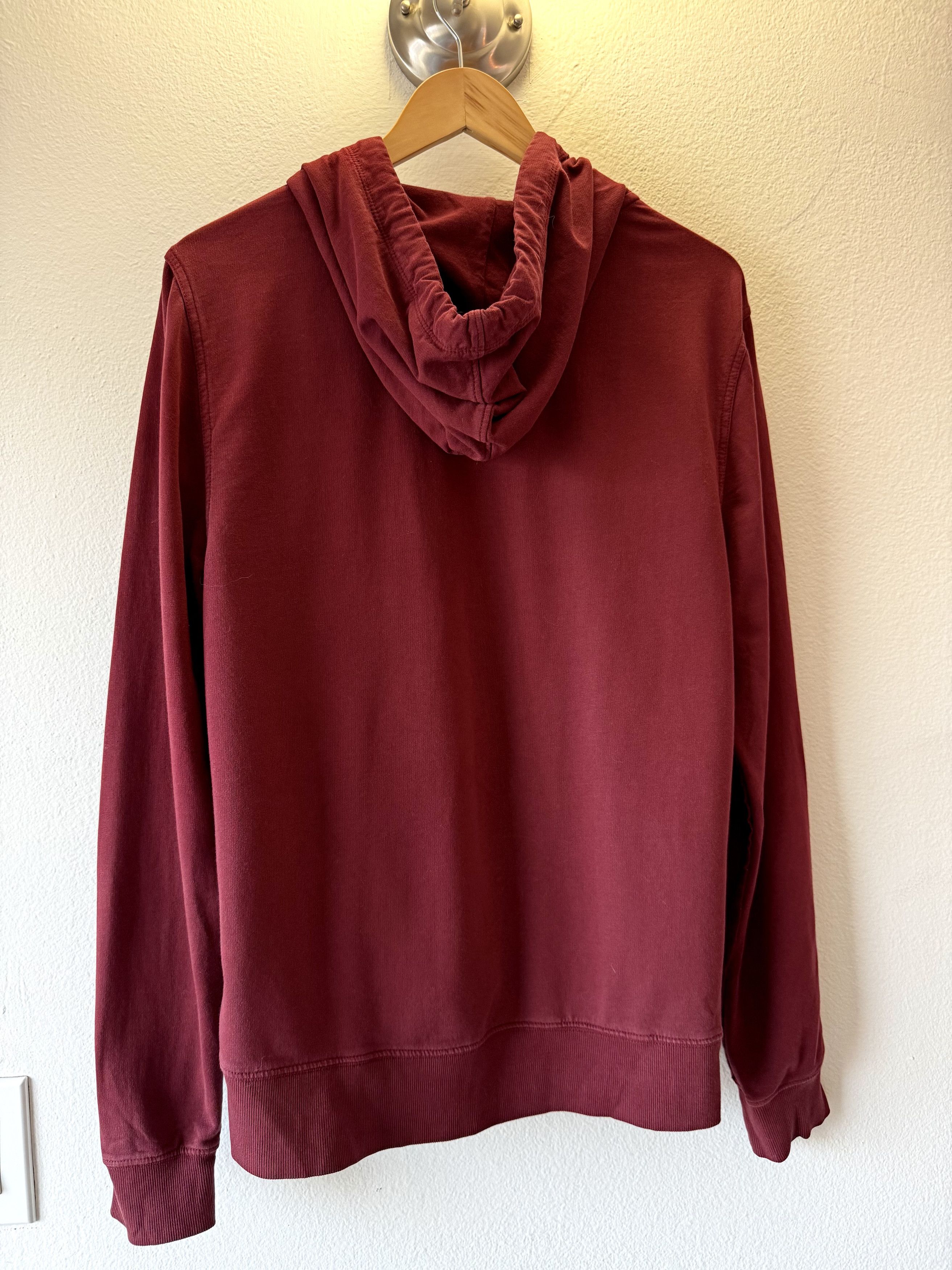 Other The Normal Brand - Terry Full-Zip Hoodie - Oxblood Size US M / EU 48-50 / 2 - 2 Thumbnail