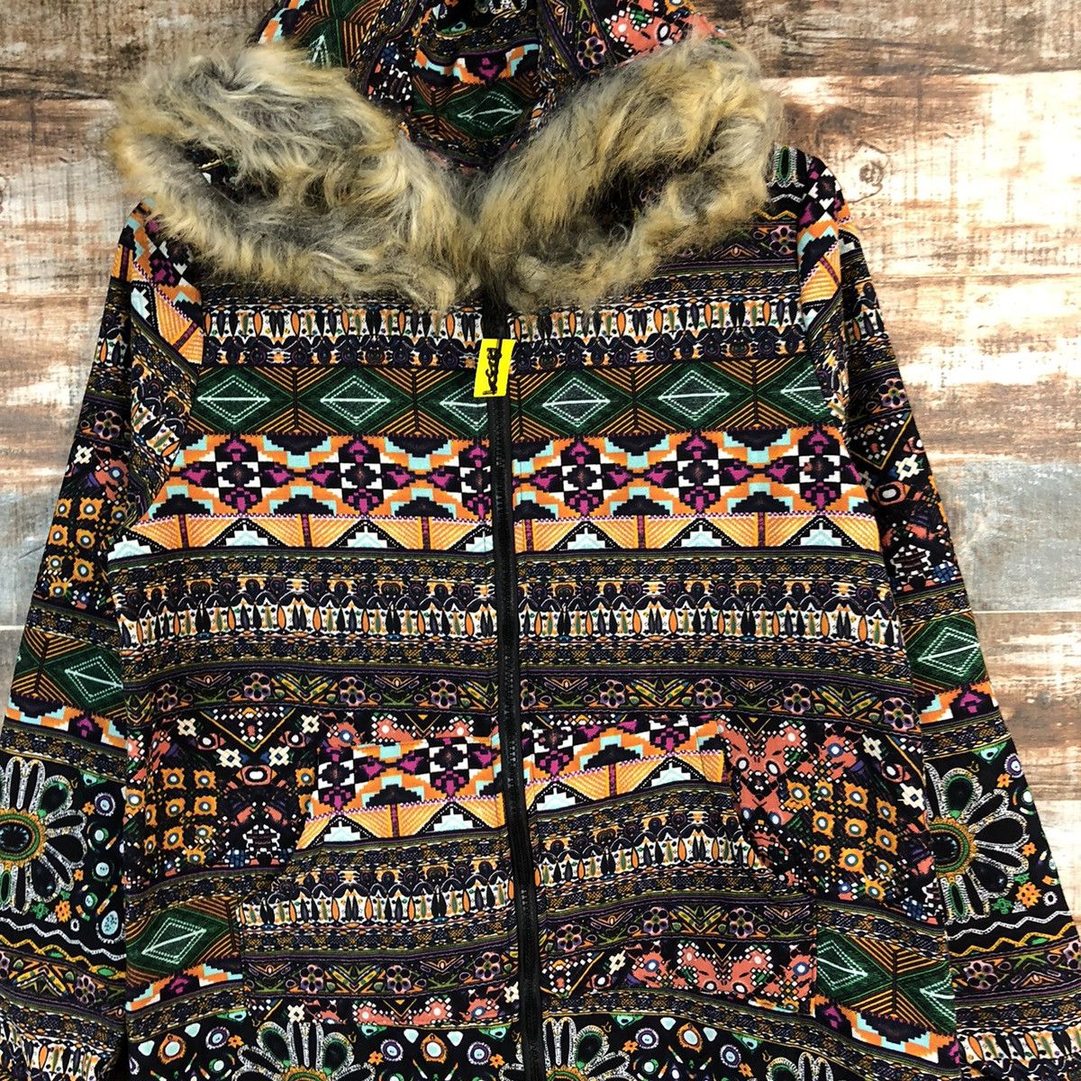 Japanese Brand Japan fur art navajo sweater Hoodie #A2329 Size US M / EU 48-50 / 2 - 5 Thumbnail