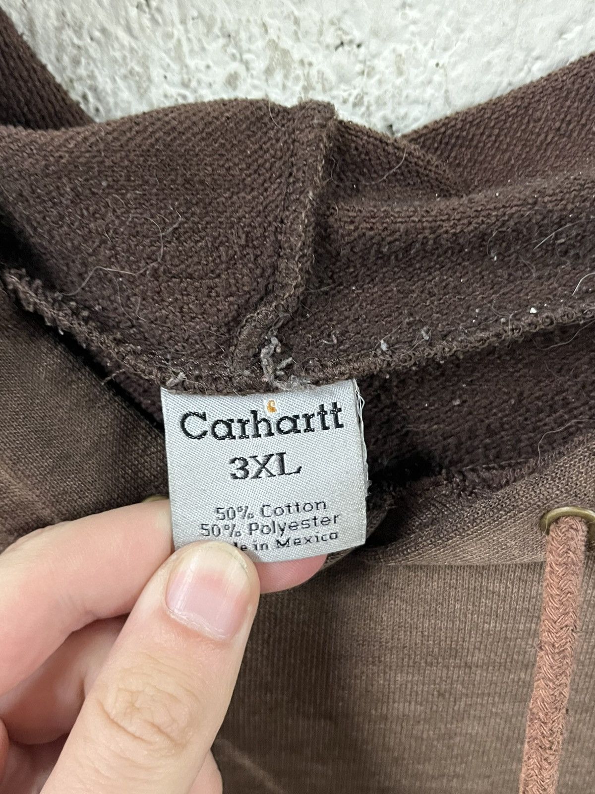 Carhartt Thrashed carhartt mocha brown boxy fit hoodie skater hype Size US XXL / EU 58 / 5 - 8 Thumbnail