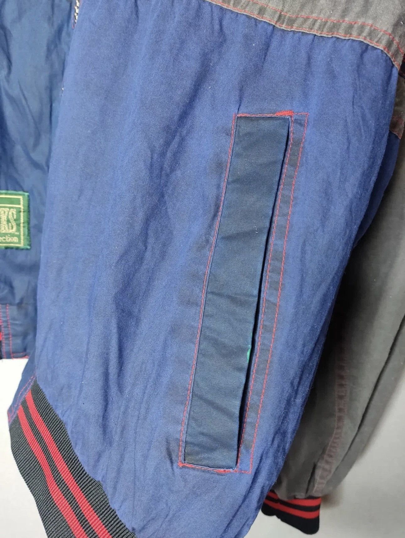 NFL NFL New York Giants Throwbacks Vintage Bomber Jacket Size US XL / EU 56 / 4 - 20 Thumbnail