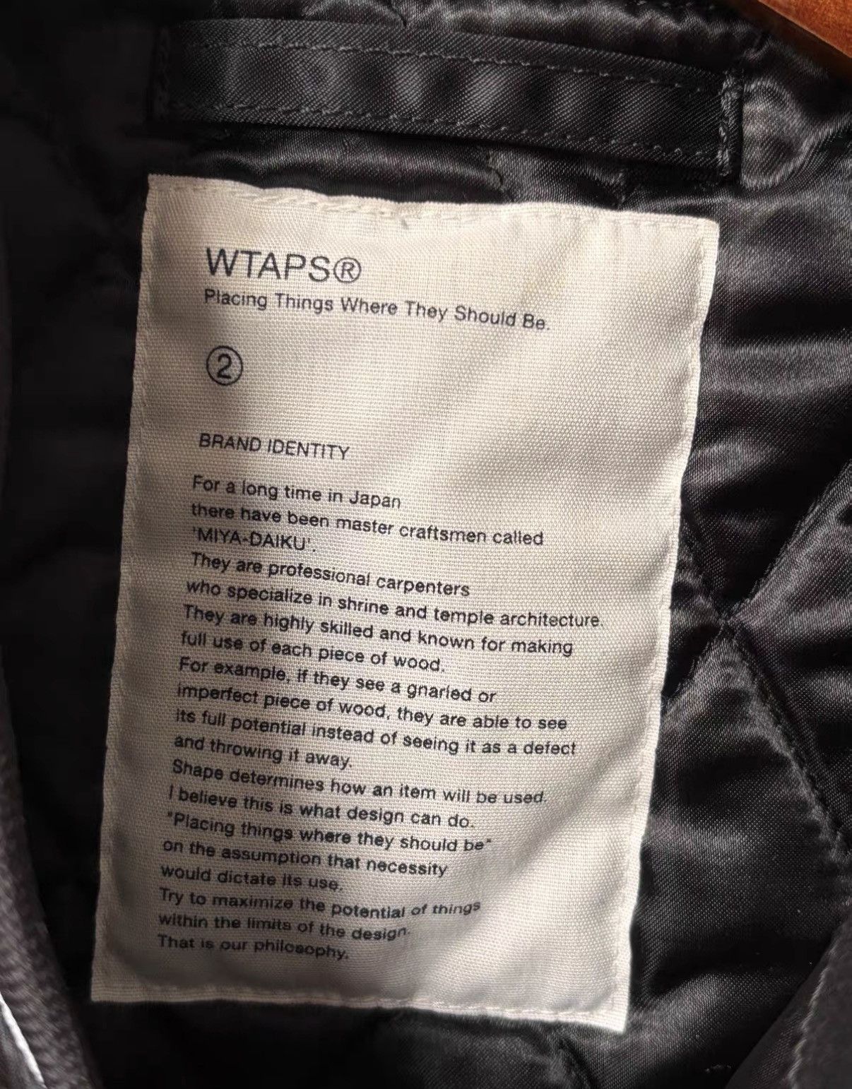 Wtaps WTAPS Double Eagle Cotton Padded Baseball Jacket J2 Size US M / EU 48-50 / 2 - 5 Thumbnail
