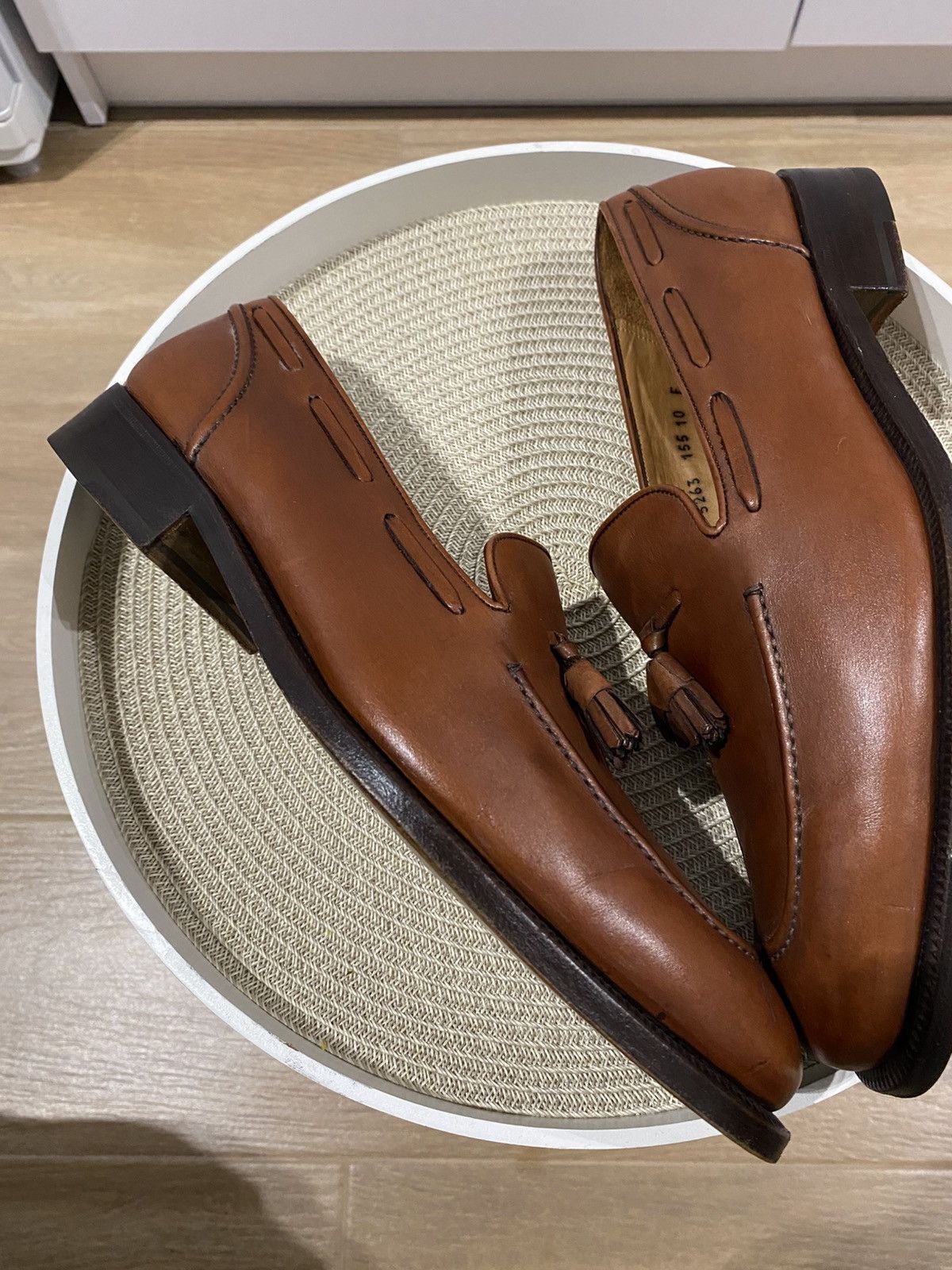 Other Addison Loafers Artisan Shoes Made in Italy Lav Blak Size 45 Size US 12 / EU 45 - 6 Thumbnail