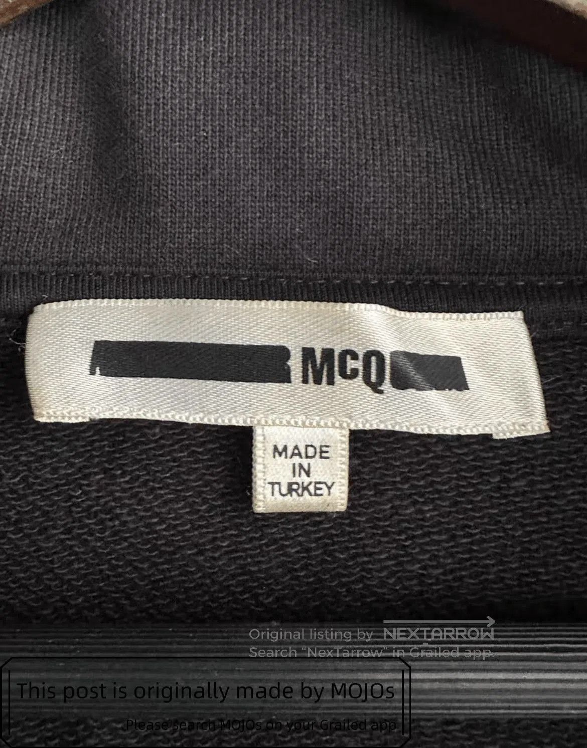 Alexander McQueen Alexander McQueen Double Zip Hi-neck Sweatshirt mojos1953. Size US XS / EU 42 / 0 - 4 Thumbnail