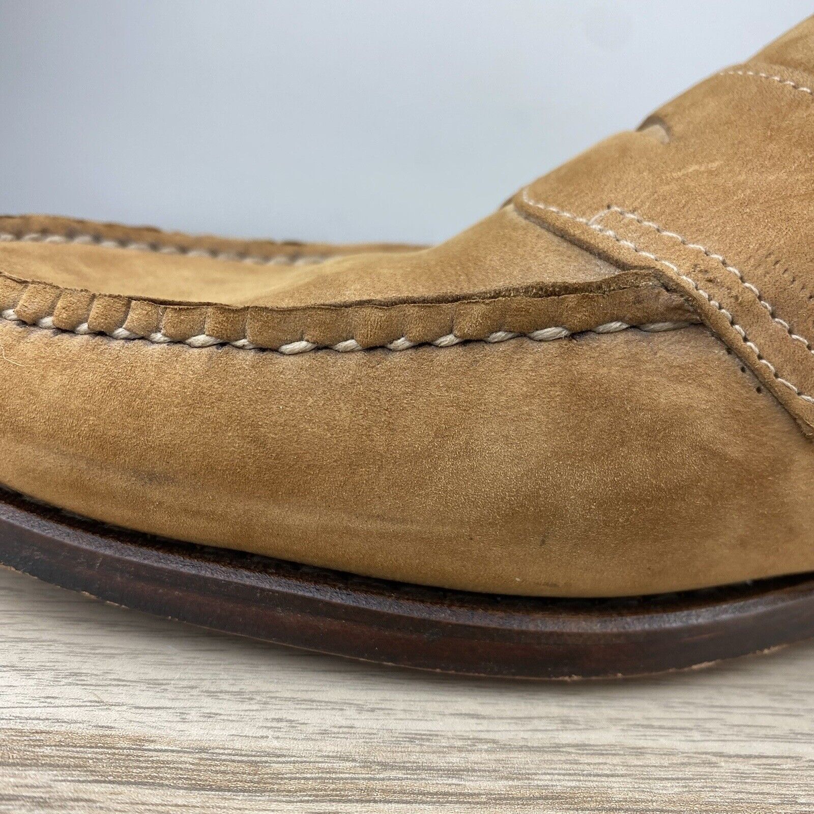 G.H. Bass & Co. GH Bass Mens 11.5D Weejuns Soft Suede Penny Loafers Heritage Size US 11.5 / EU 44-45 - 20 Thumbnail
