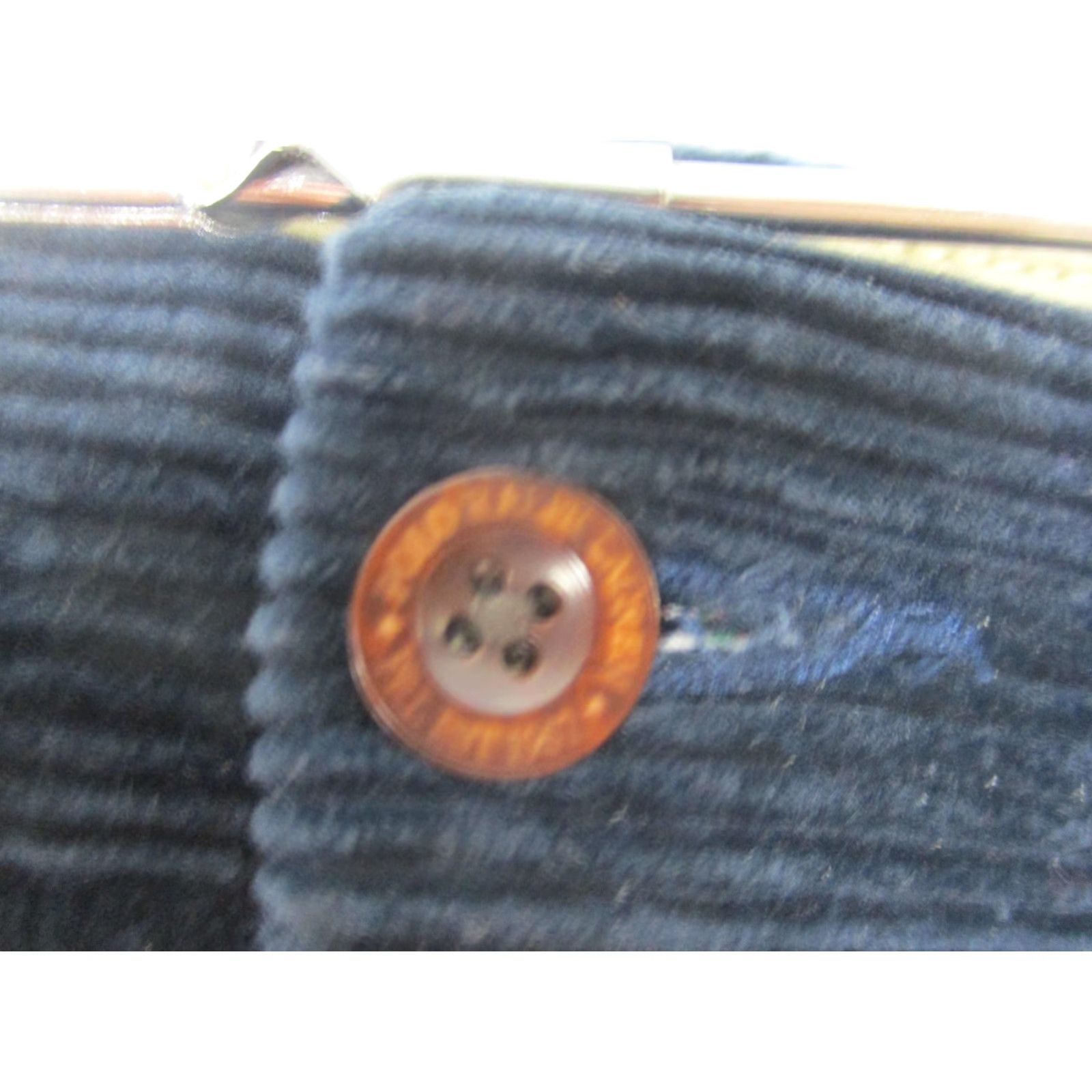 Polo Ralph Lauren Polo Ralph Lauren Pants Mens 35x29 Navy Blue Corduroy Pleated Classic Cuffed Size US S / EU 44-46 / 1 - 7 Thumbnail