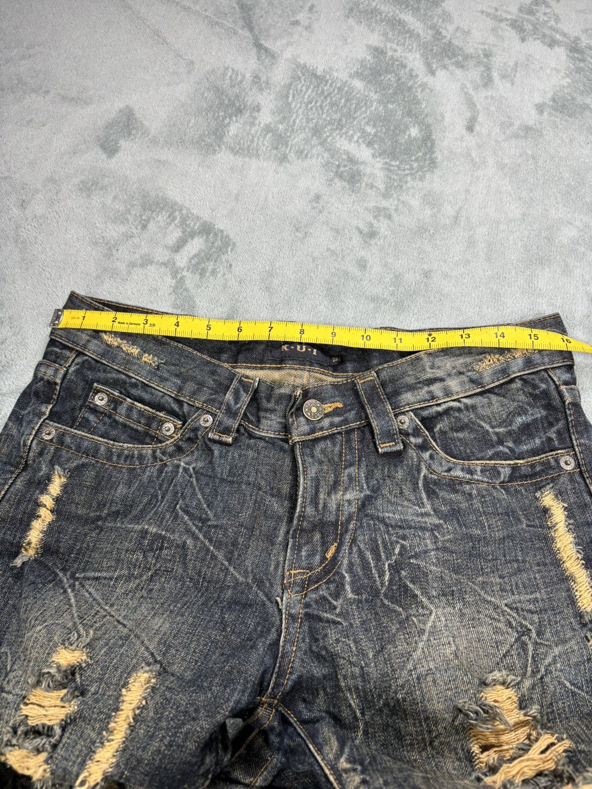14th Addiction K.U.I Distressed Denim. S0384 Size US 32 / EU 48 - 11 Thumbnail