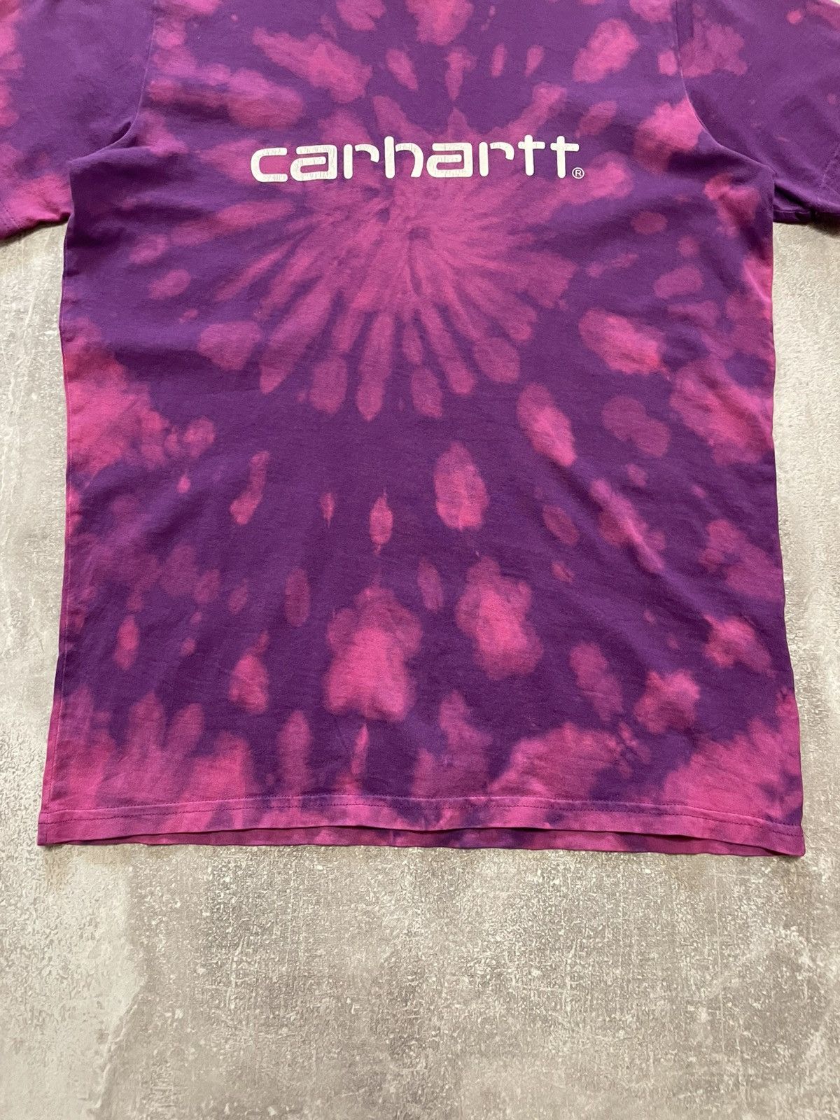 Carhartt Vintage Carhartt Purple T-Shirt Tie Dye Custom Y2K Size US M / EU 48-50 / 2 - 3 Thumbnail