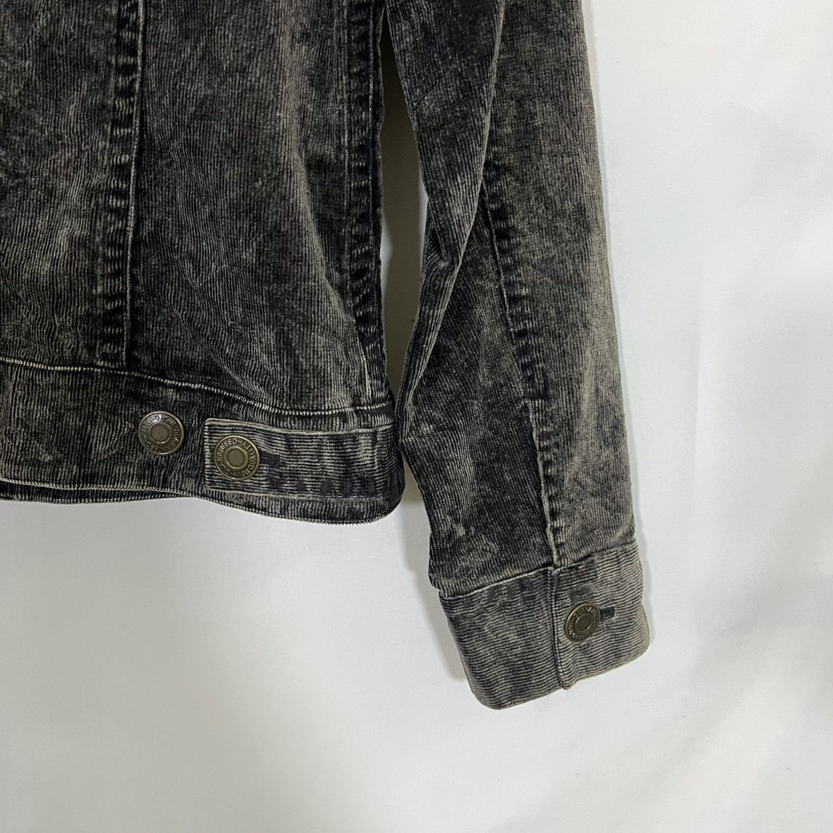 Seditionaries LEEJOANNA CORDUROY MUSHROOM NECK DENIM JACKET Size S / US 4 / IT 40 - 10 Thumbnail