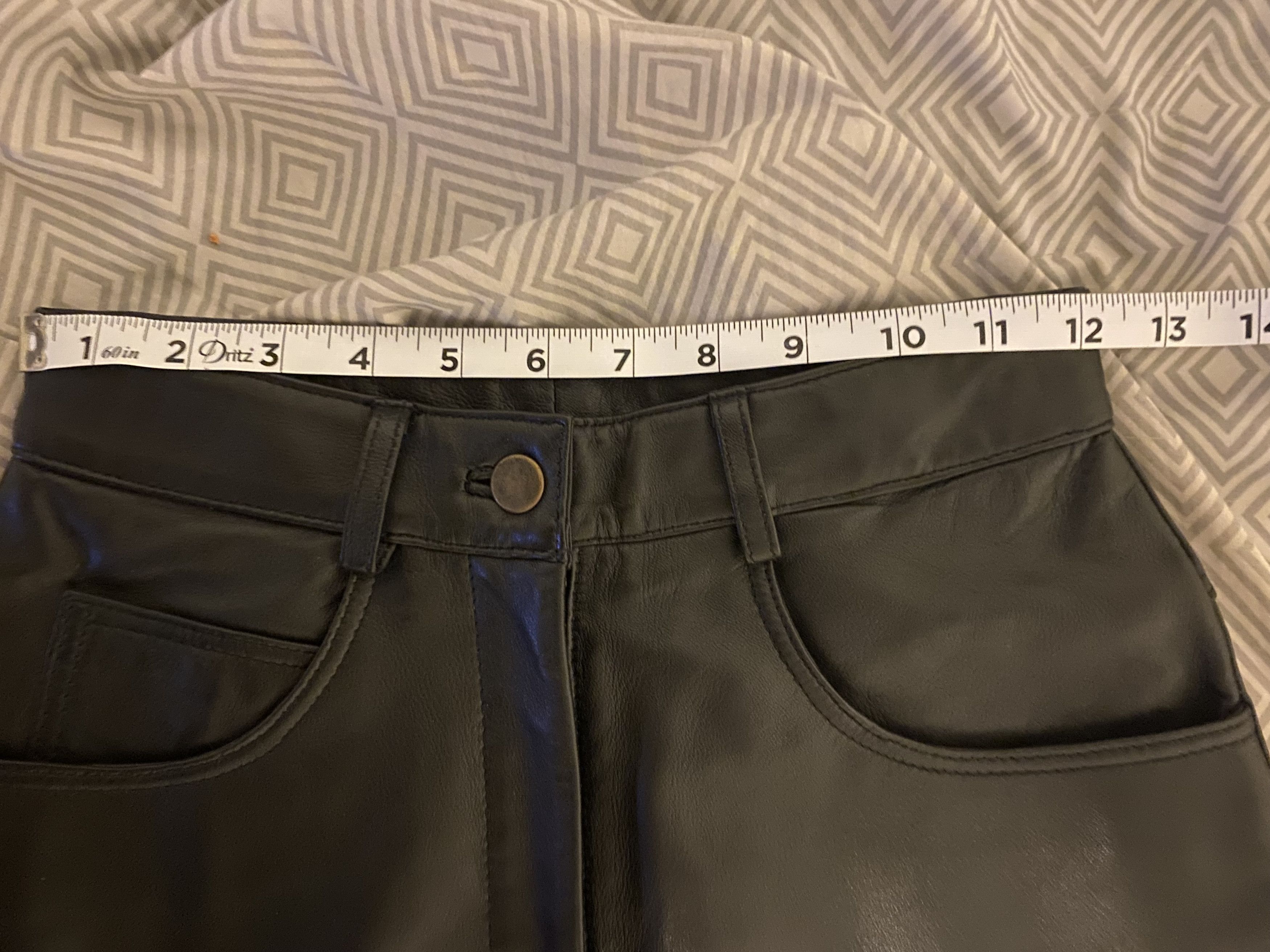 Leather × Vintage 3 Suisses Nappa Leather Pants Size 24" / US 00 / IT 34 - 3 Thumbnail
