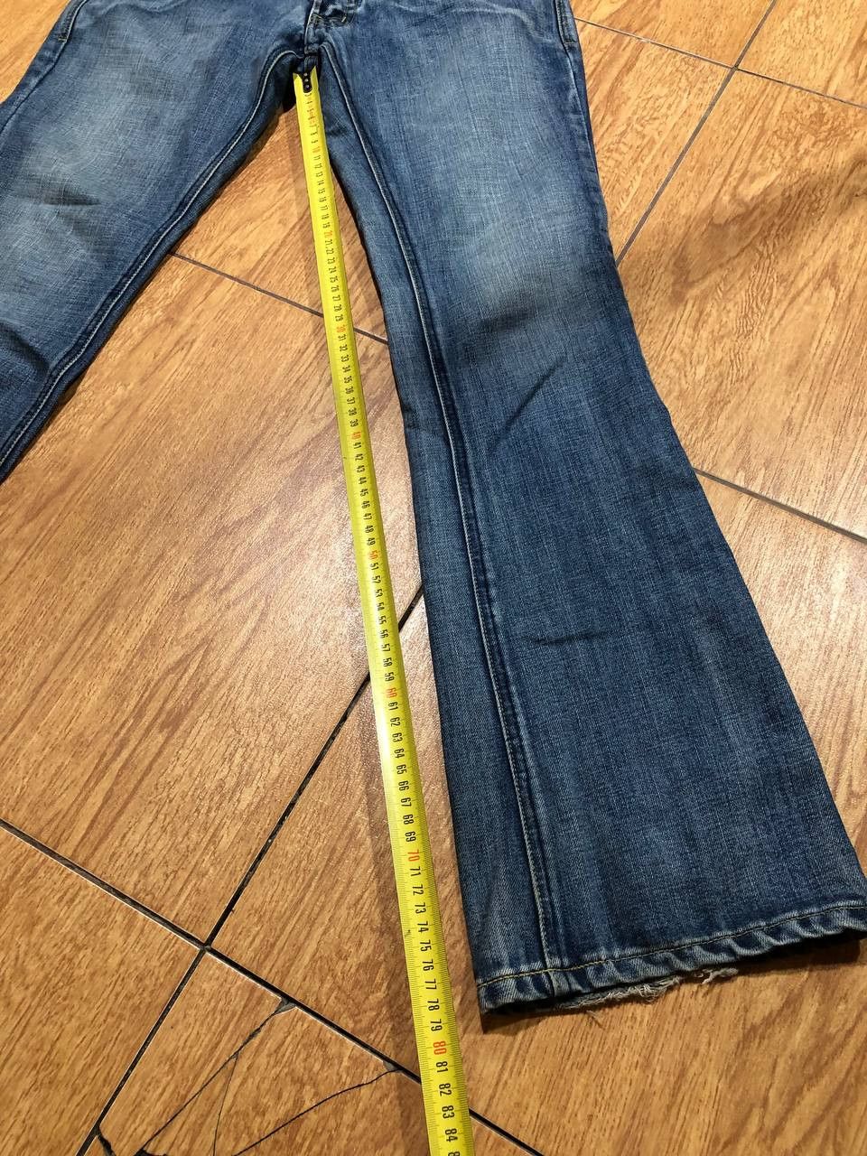Diesel Vintage Distressed Streetwear Diesel Flared Jeans Y2K Size 32" / US 10 / IT 46 - 20 Thumbnail