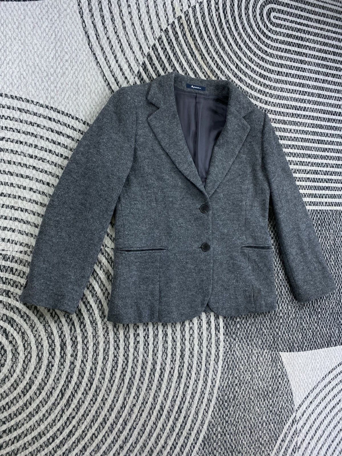 Aquascutum Vintage Aquascutum Wool Blend Suit Blazer Size M / US 6-8 / IT 42-44 - 3 Thumbnail