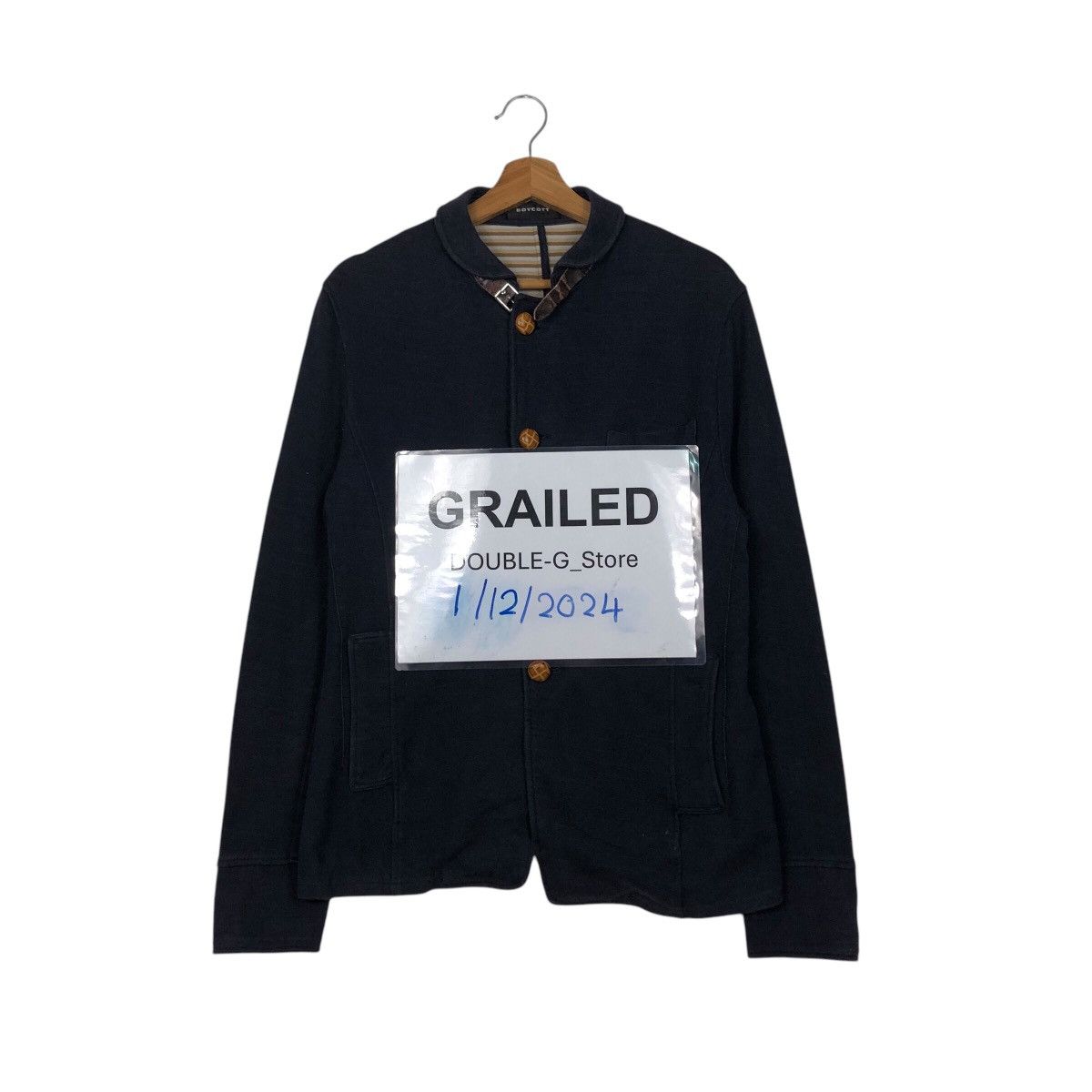 Boycott × Japanese Brand 📌Boycott Chore Worker Button Jacket Issey Miyake Size US M / EU 48-50 / 2 - 1 Thumbnail