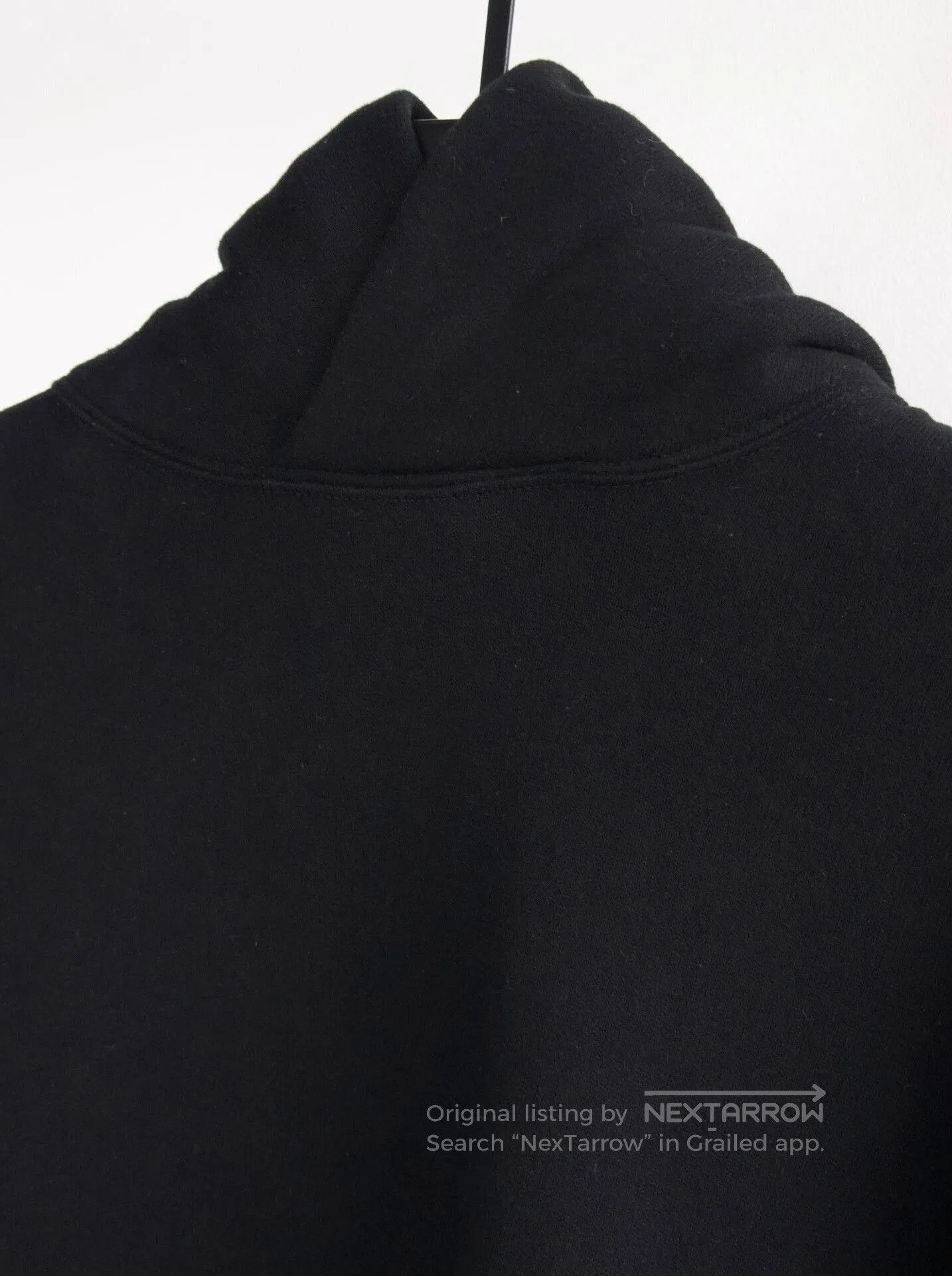 Yohji Yamamoto Yohji Yamamoto Black Zip-Front Hoodie. Size XS / US 0-2 / IT 36-38 - 4 Thumbnail