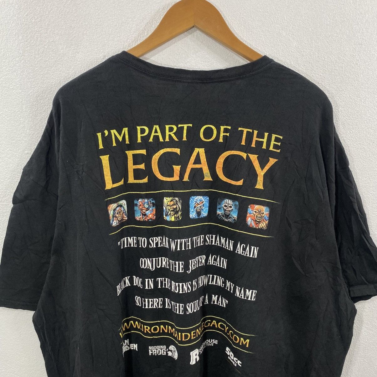 Iron Maiden Big Size Iron Maiden Legacy of The Beast Tee Size US XXL / EU 58 / 5 - 4 Thumbnail