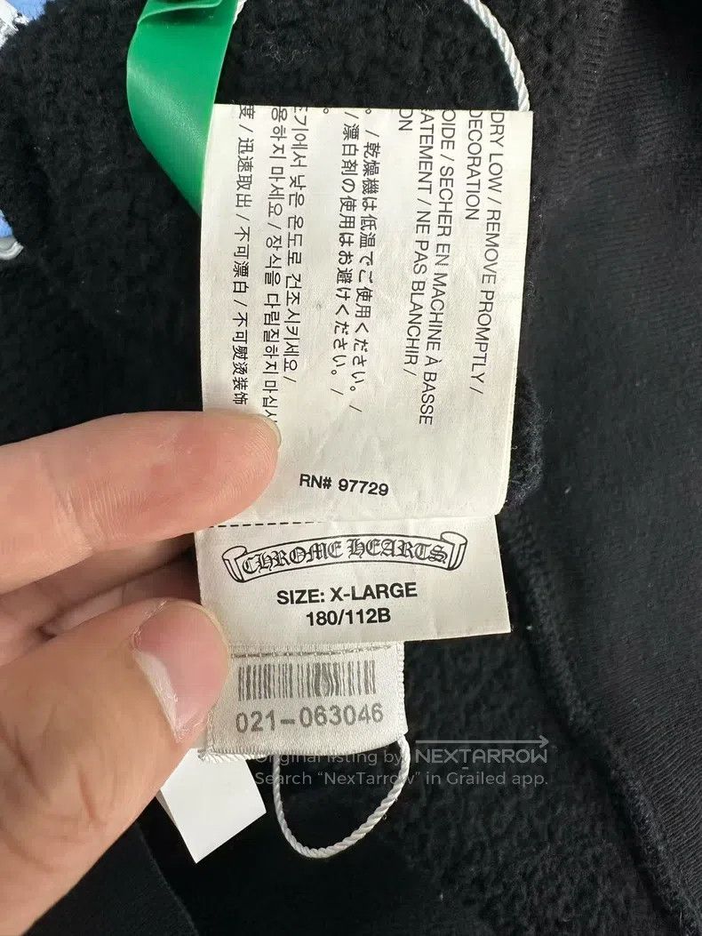 Chrome Hearts CHROME HEARTS Size XL Kirin arm black sweater Size US XL / EU 56 / 4 - 4 Thumbnail