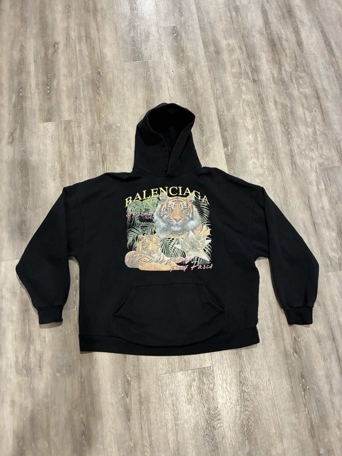 Balenciaga Balenciaga Reversible FBI Tiger Hoodie | Grailed