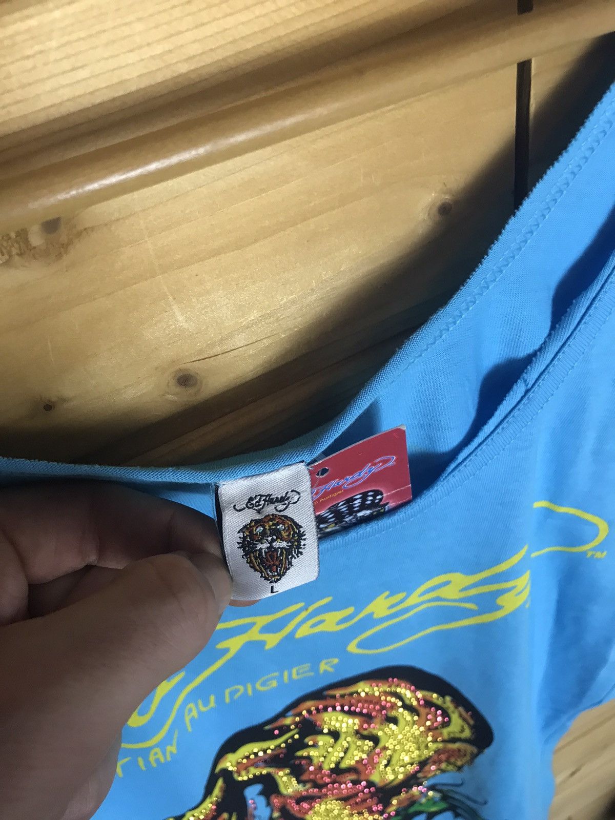 Ed Hardy Vintage Ed Hardy tiger shirt with tag Size L / US 10 / IT 46 - 8 Thumbnail