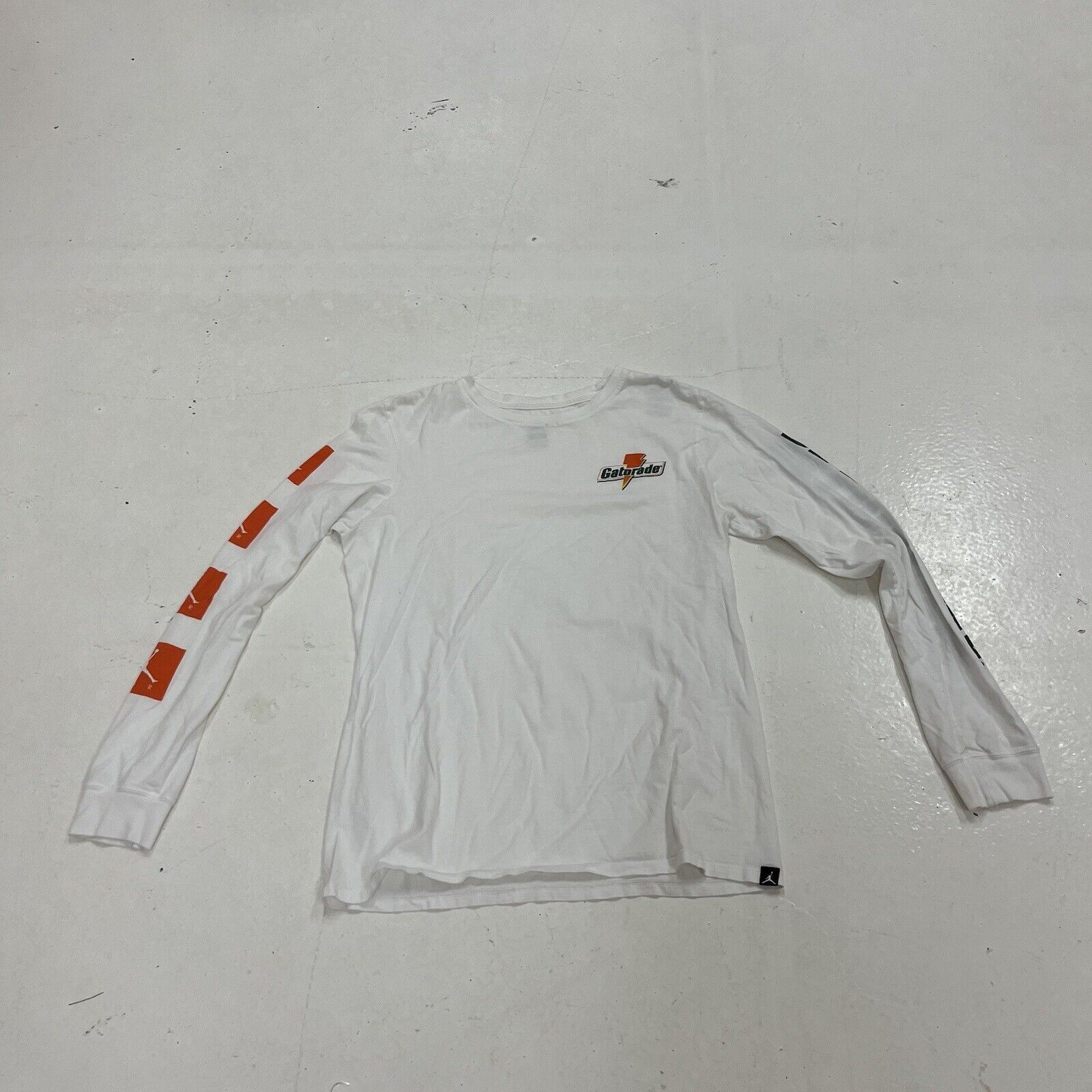 Gatorade x Jordan Be Like Mike Collab White Small LS T-Shirt