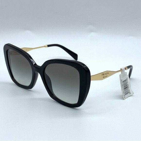 Prada Prada 53mm Oversized Frame Butterfly Sunglasses Size ONE SIZE - 3 Thumbnail