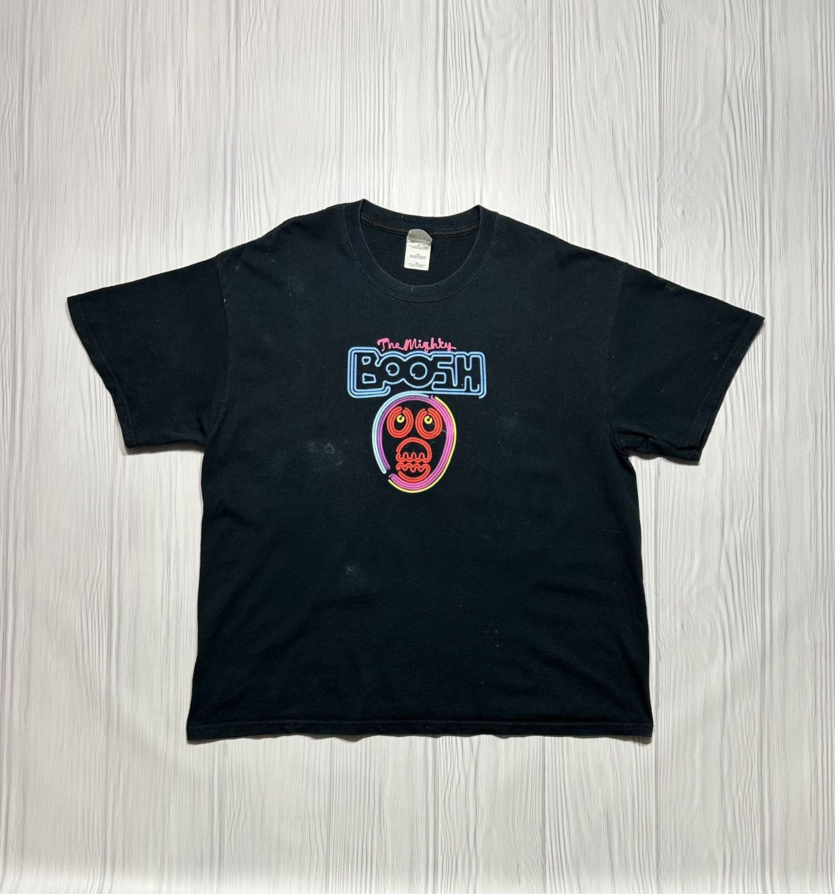 Vintage Vintage The Mighty Boosh Face T-Shirt Size US XL / EU 56 / 4 - 1 Thumbnail