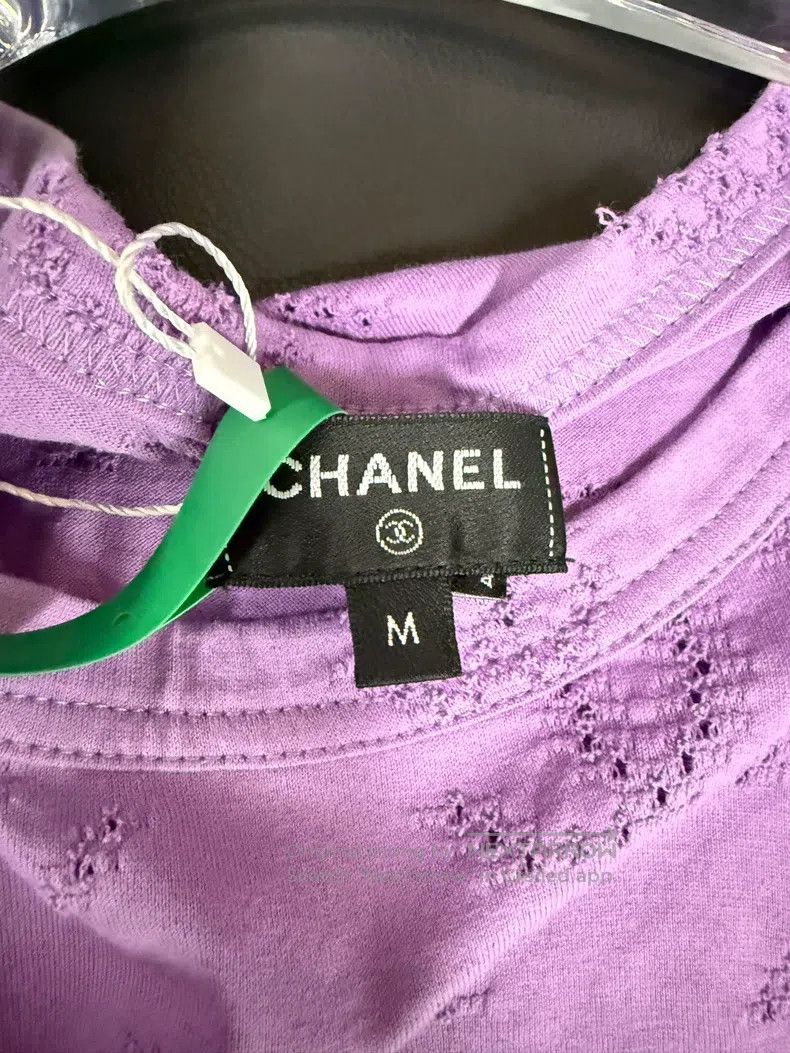 Chanel Short round-neck short sleeves