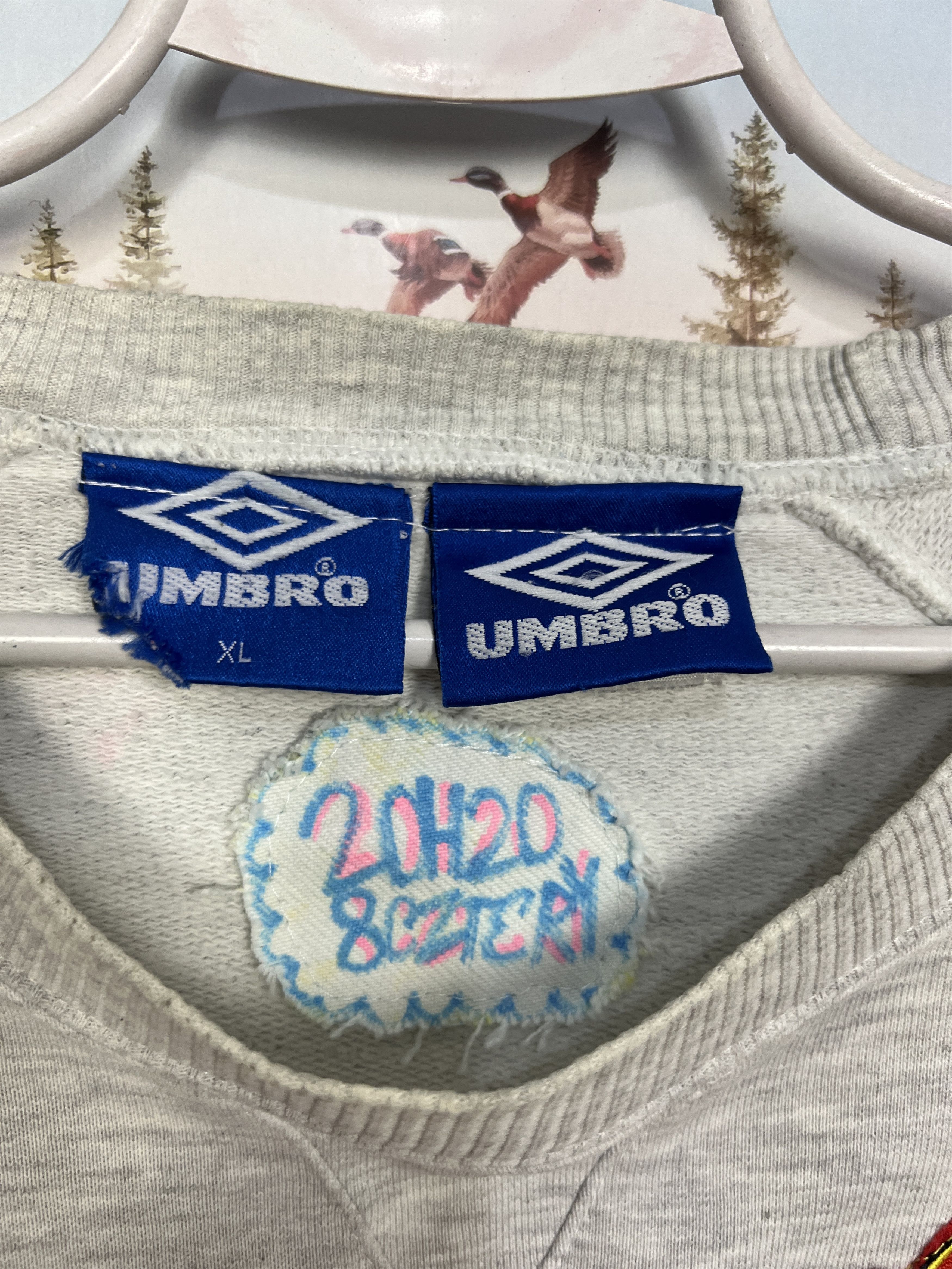 Umbro Manchester United Football Sweatshirt Track Top Crewneck Size US XL / EU 56 / 4 - 8 Thumbnail