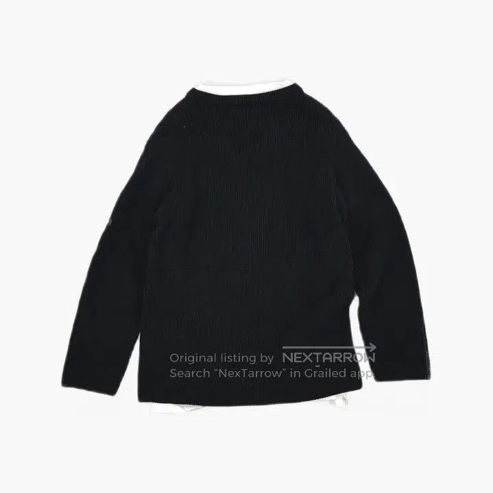Balenciaga Balenciaga Layered Black V-Neck Sweater. Size US M / EU 48-50 / 2 - 1 Thumbnail