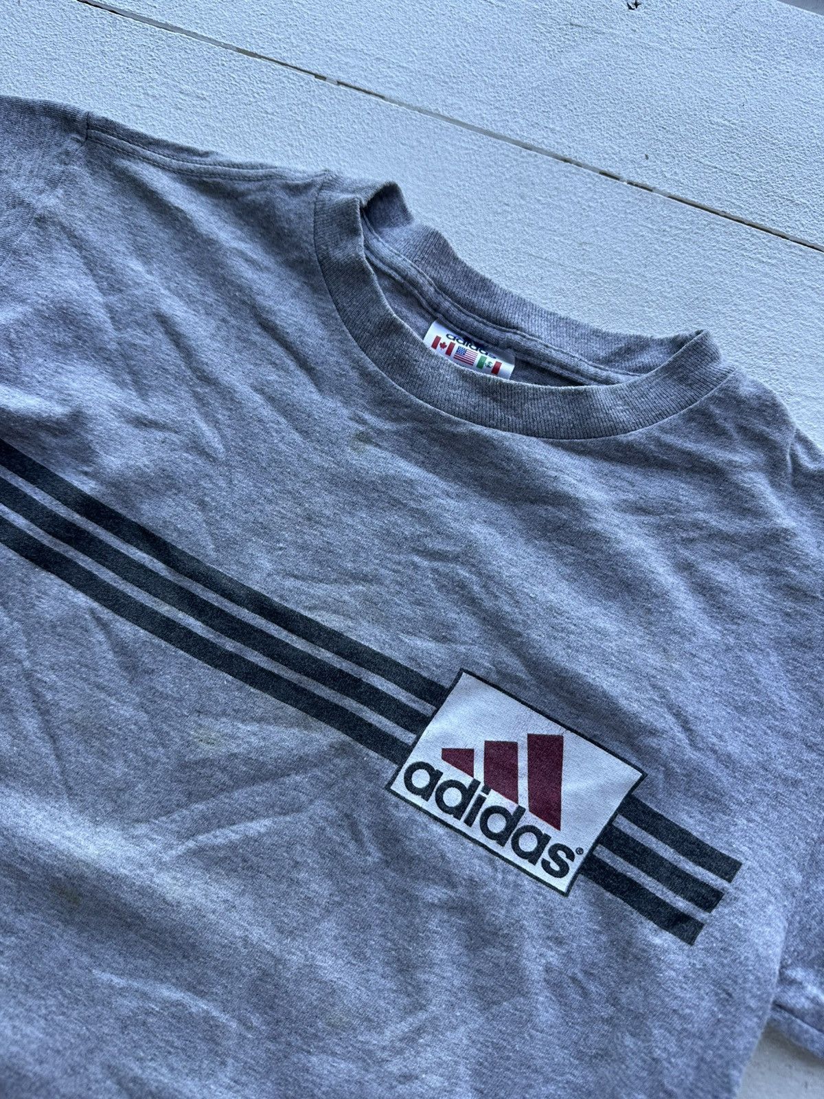 Adidas USA MADE unisex🚨 VNTG ADIDAS RARE T Y2K STYLE ARCHIVE OVER Size US XS / EU 42 / 0 - 4 Thumbnail