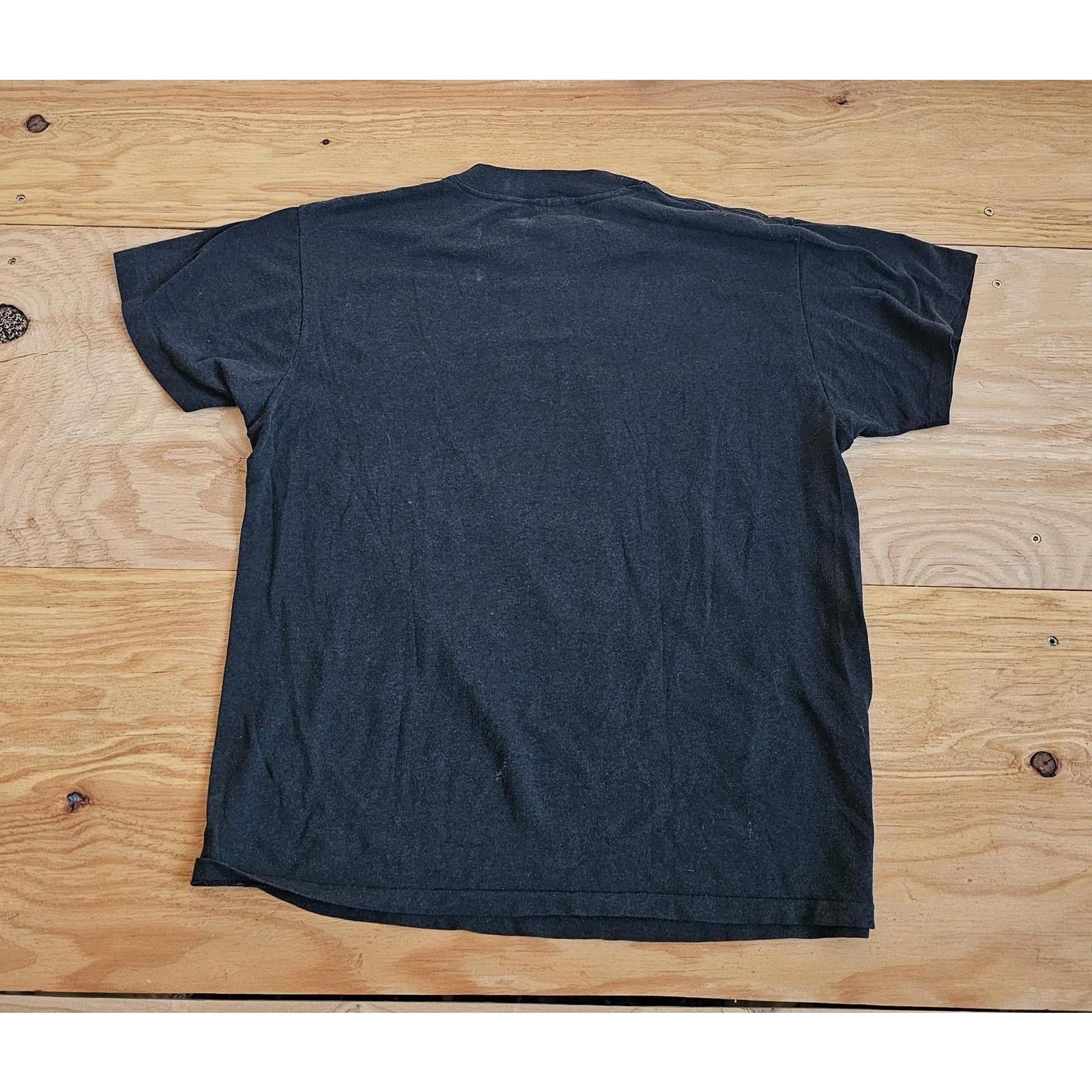 Other 3D Emblem T-shirt, Sail Away Boat Beach Black Sz M 1980s Size US M / EU 48-50 / 2 - 3 Thumbnail