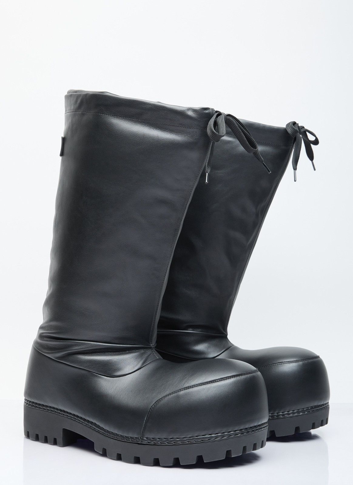 Balenciaga Balenciaga Alaska High Leather Boots Size US 11 / EU 44 - 3 Thumbnail