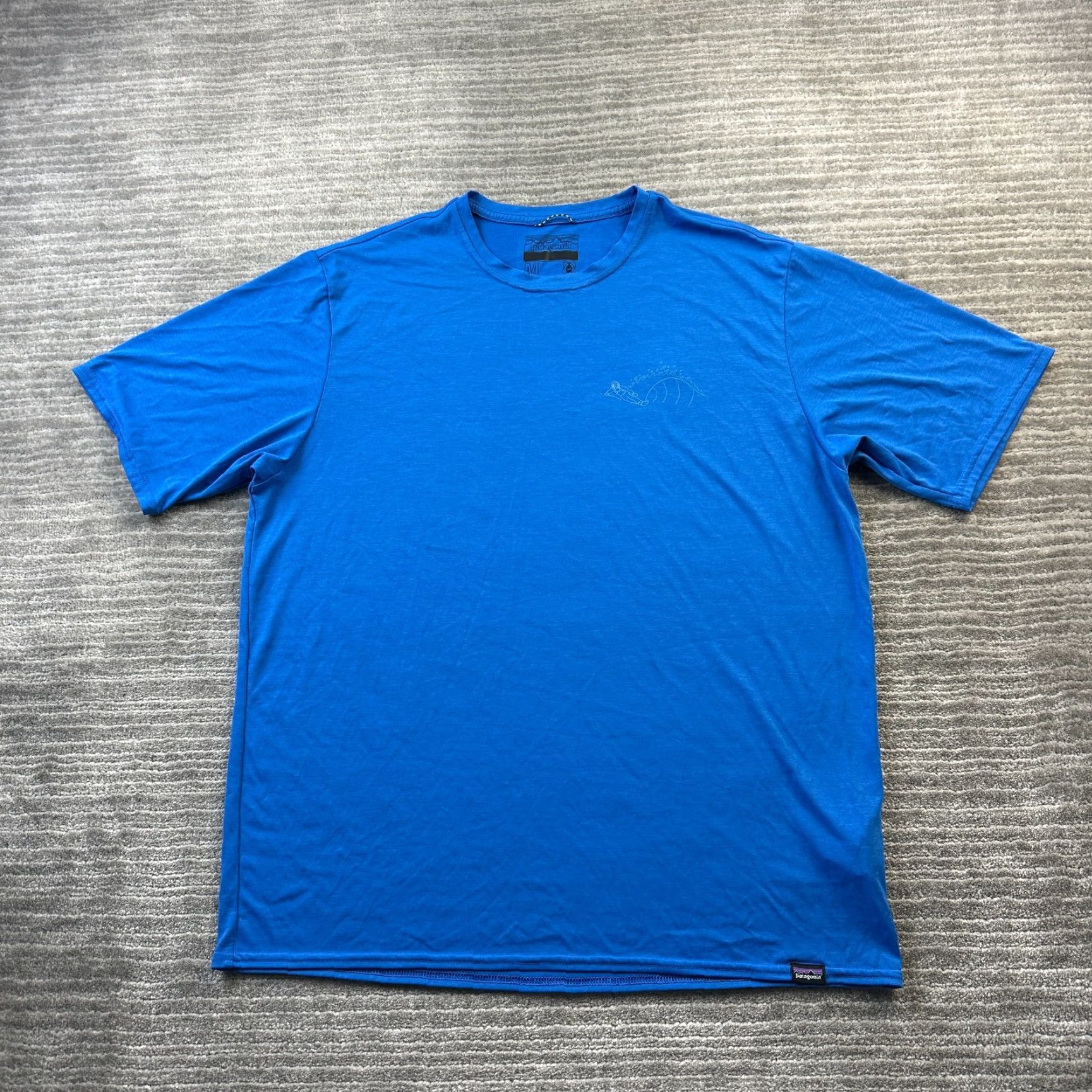 Patagonia Patagonia Shirt Mens M Blue Performance Capilene Cool Daily Fishing Shirt Size US M / EU 48-50 / 2 - 2 Thumbnail