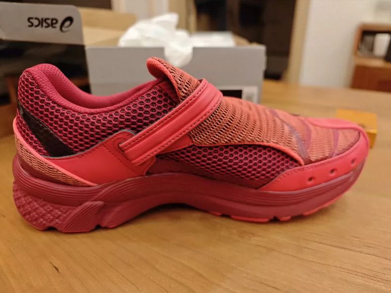 Kiko Kostadinov Kiko KostadinovAsics collaboration red color sports shoes Size US 9 / EU 42 - 2 Thumbnail