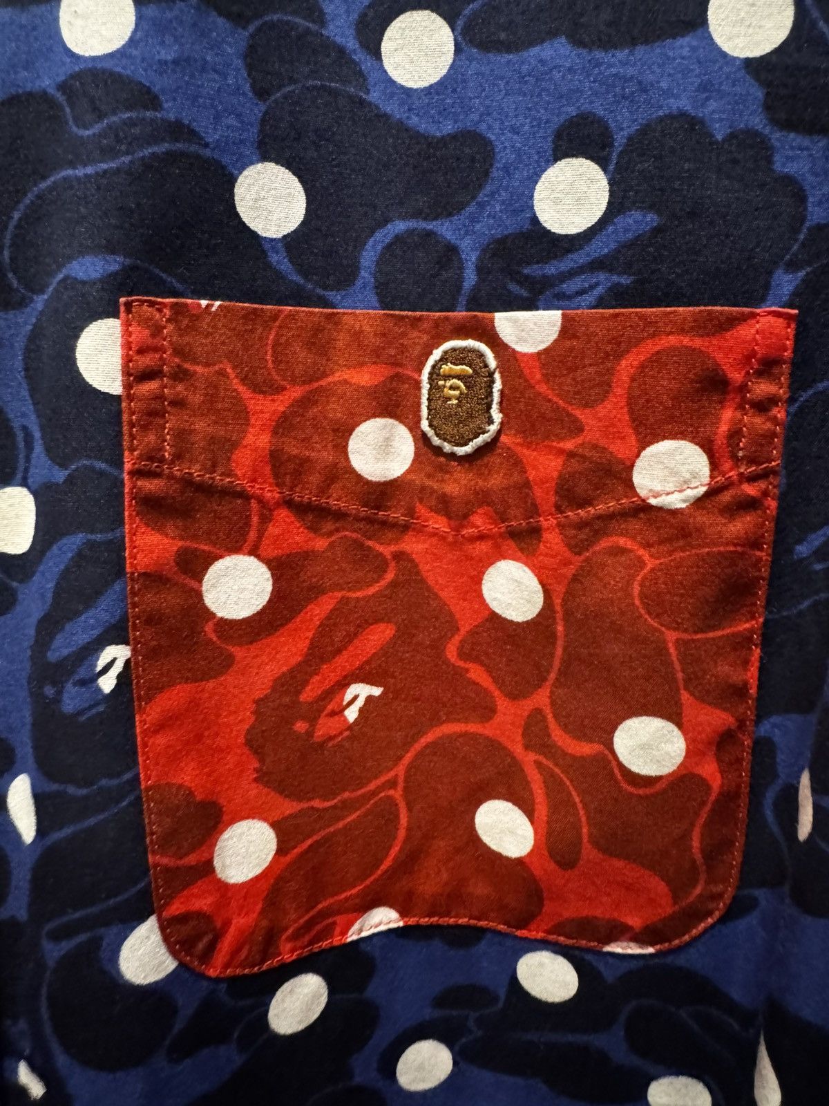 Bape Multi-Color Camo Button Up Shirt Size US L / EU 52-54 / 3 - 6 Thumbnail