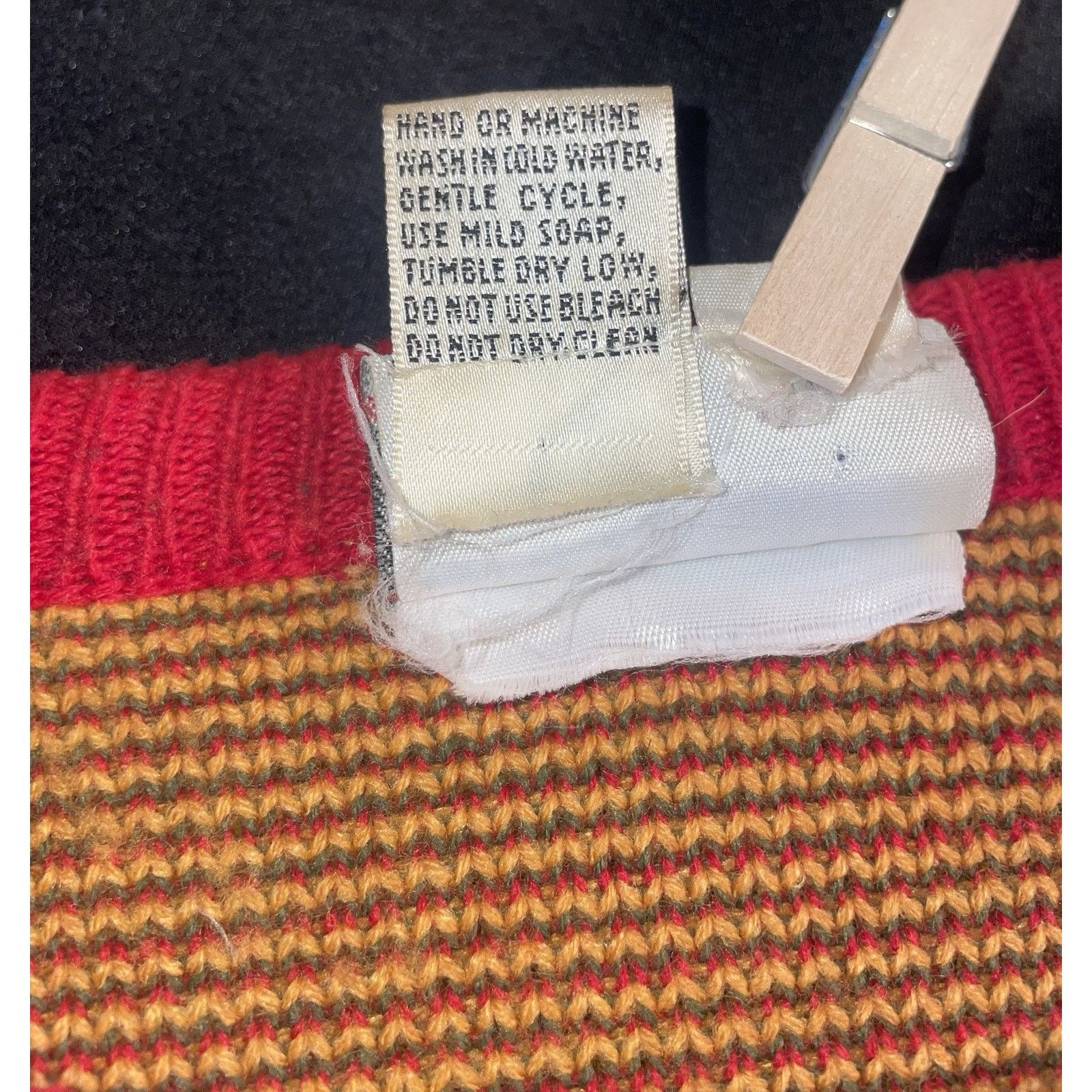 Giorgio Fiorelli VNTG Forelli International geometric knit crewneck sweater Size US XL / EU 56 / 4 - 14 Thumbnail